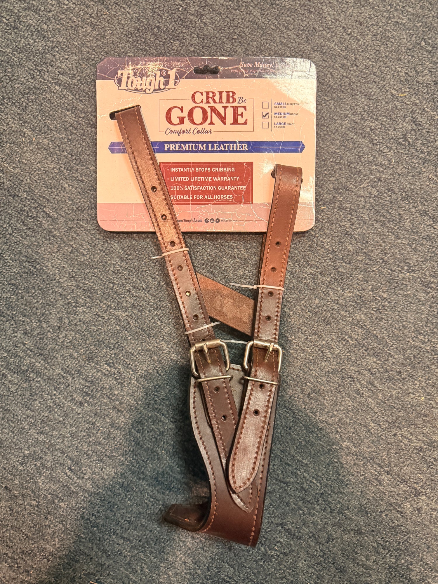 Crib be gone comfort collar by Tough1 Horse size