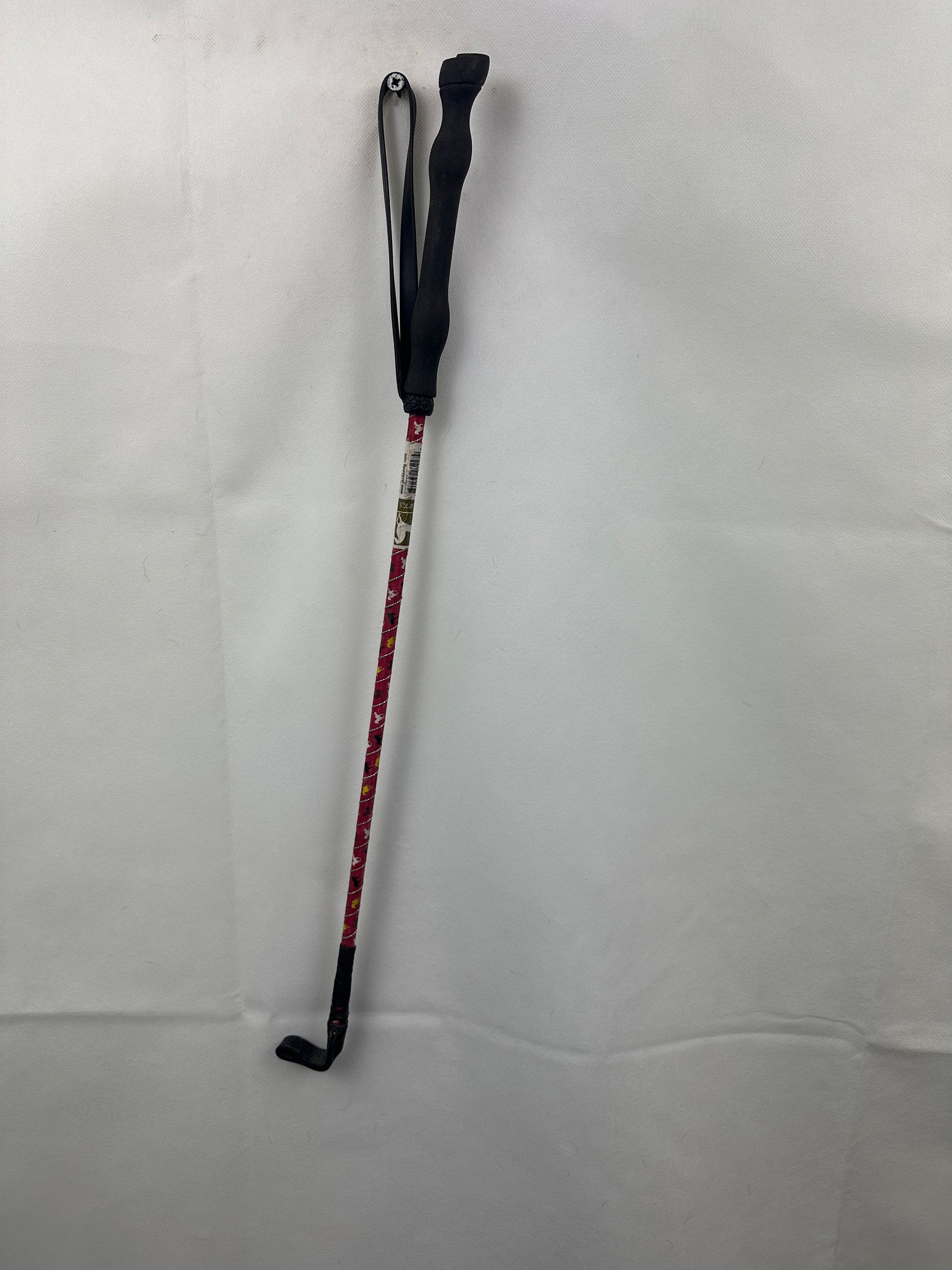 Riding crop Red with handle