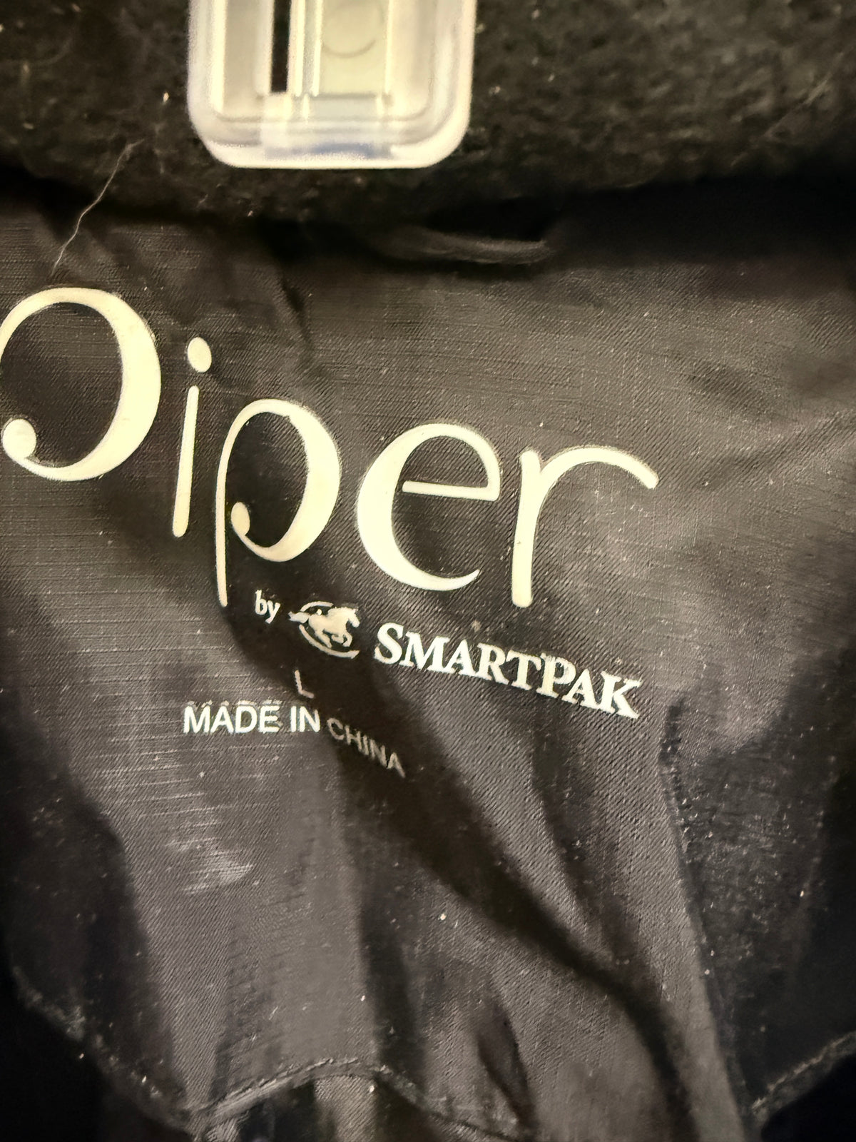 Large Women's Puffy Long Winter Riding Jacket Piper smartpak