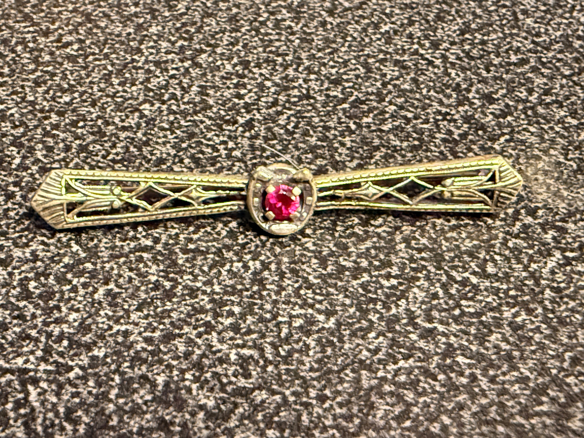 Stock tie and collar pins for women's young ladies