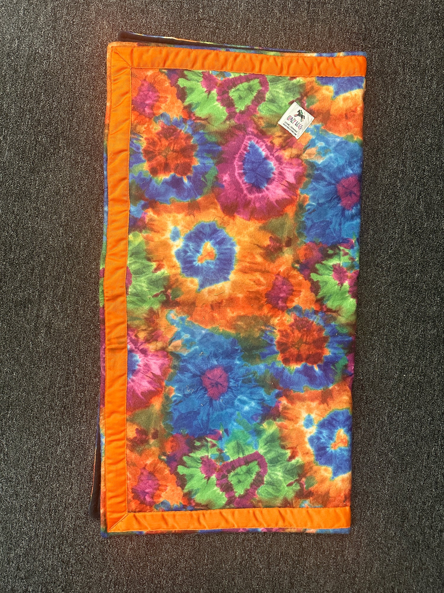 Tie Die Western Saddle pad