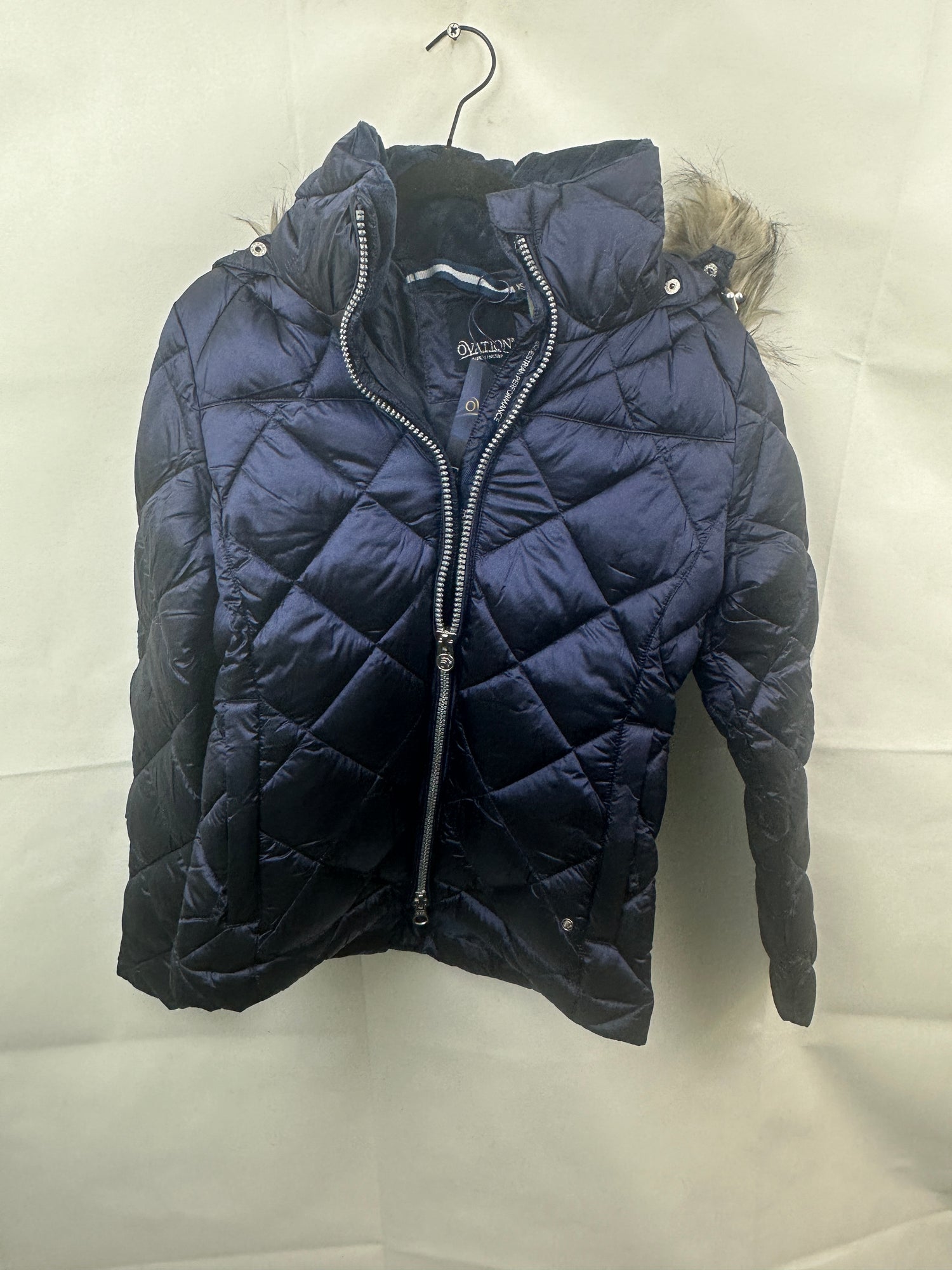 Ovation Brianna Navy Puffy Jacket