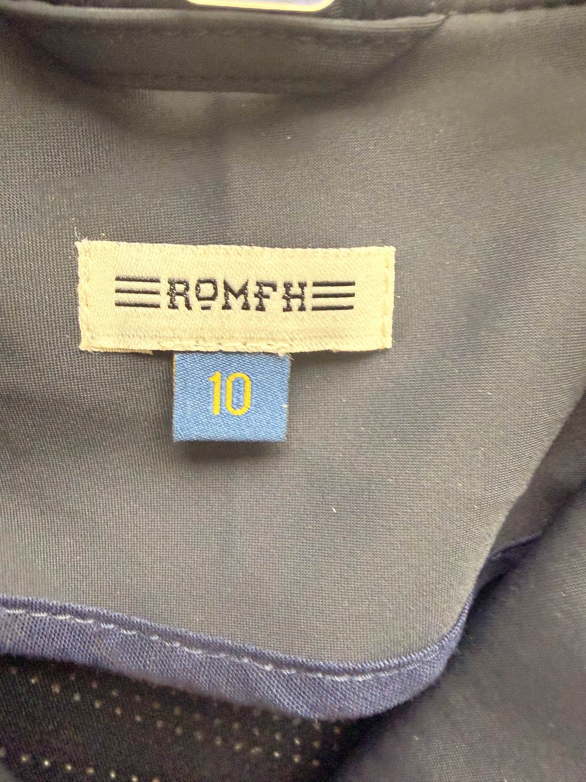 10 Child Navy Romfh 3 button show coat