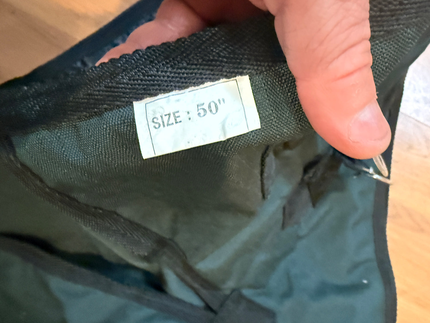 50" 100gram Turn out Hunter Green