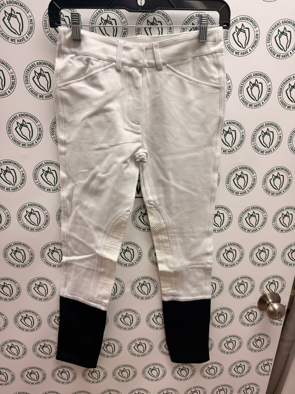 16 Child white knee patch breech by Kaki*
