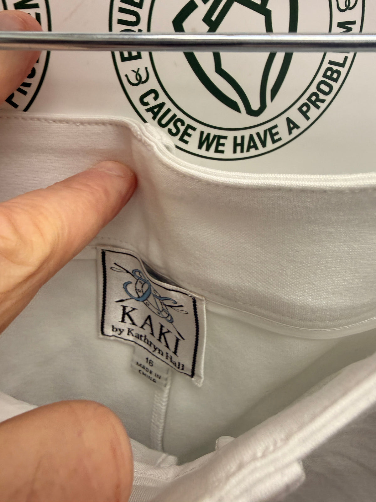 16 Child white knee patch breech by Kaki*