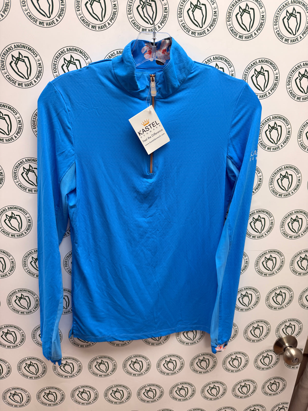 Small Women's Long Sleeve quarter Zip Riding Shirts by Kastel NEW