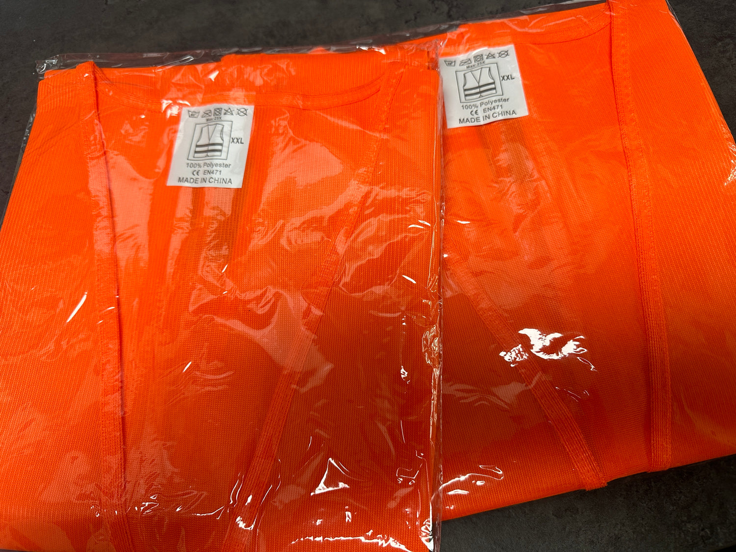 Blaze Orange Safety Riding Vest XXL