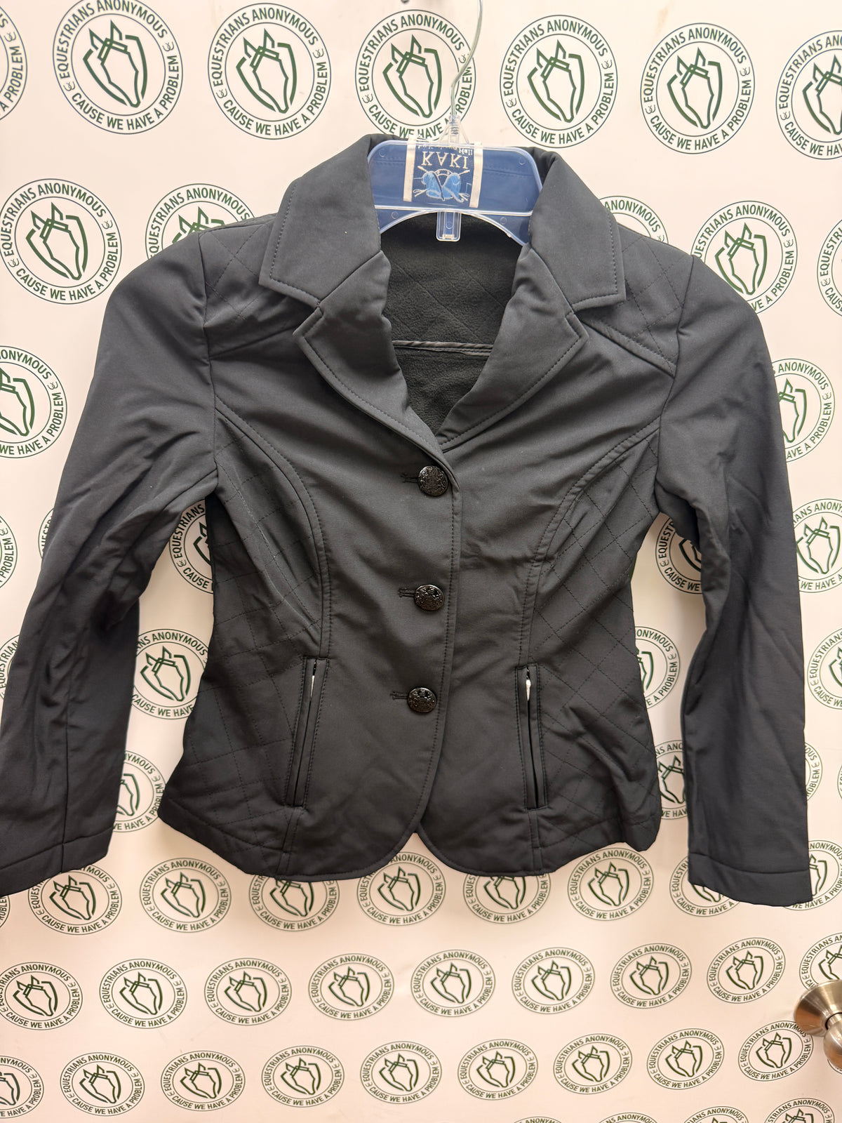 8 Child Black Show Coat by Kaki