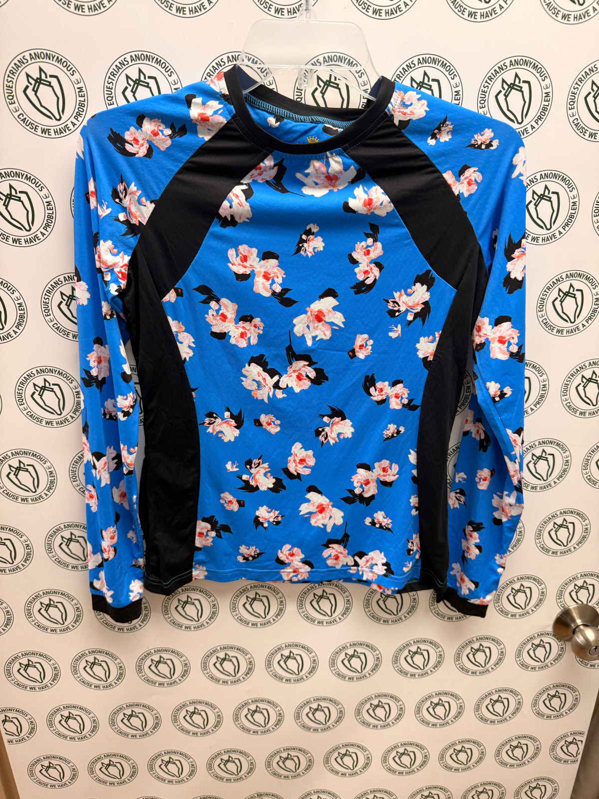 Small Women's Kastel Riding tops Crew Long Sleeve