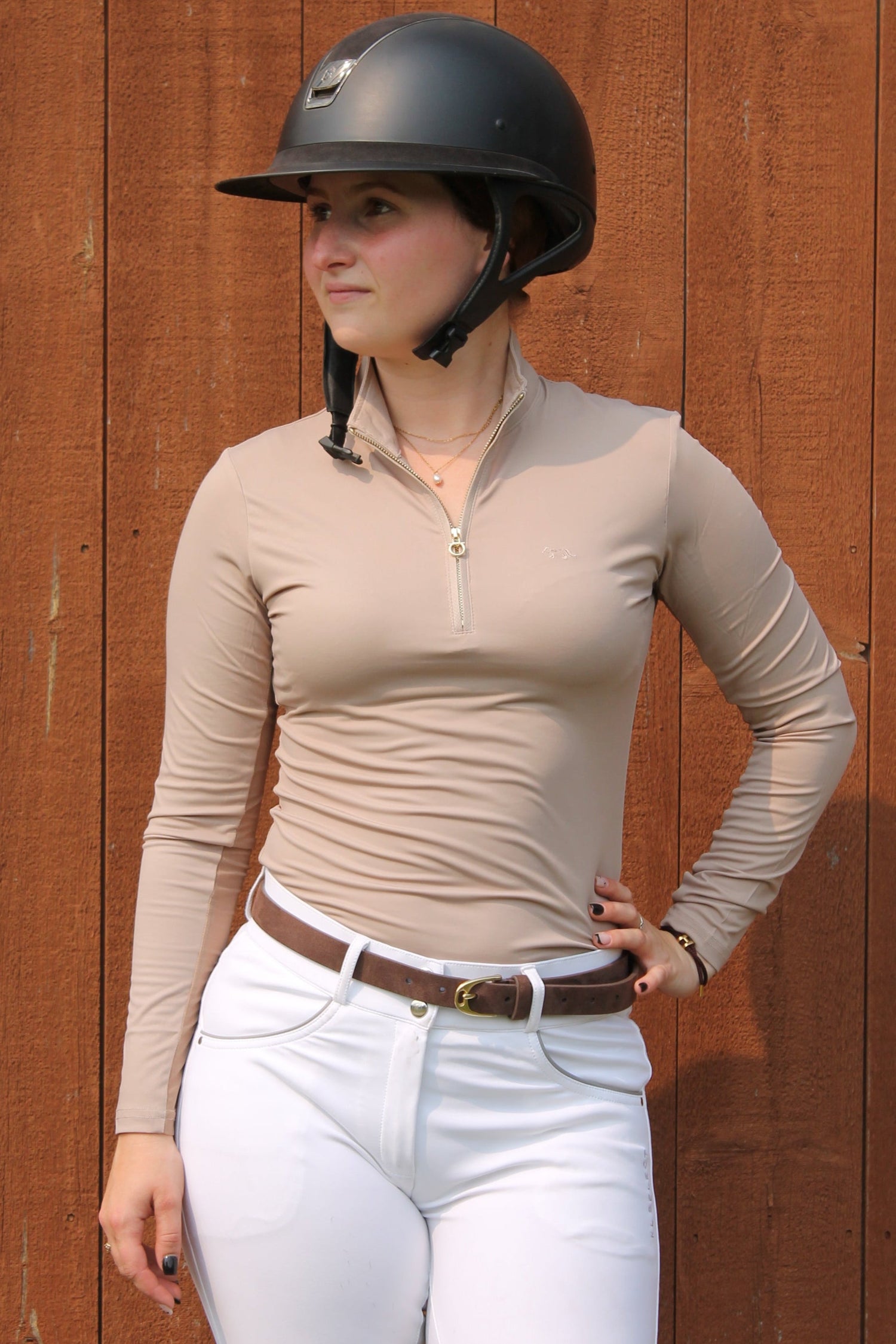 Solid Beige Sunshirt