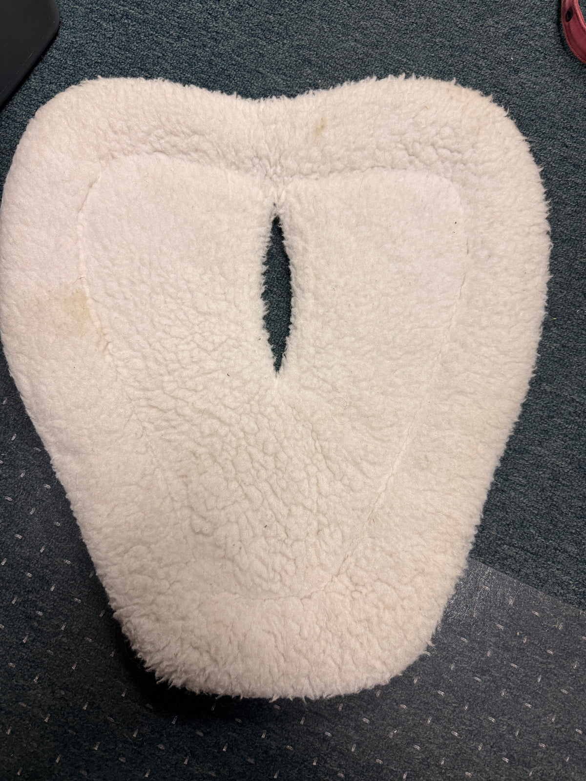 Wither relief half pad fleece