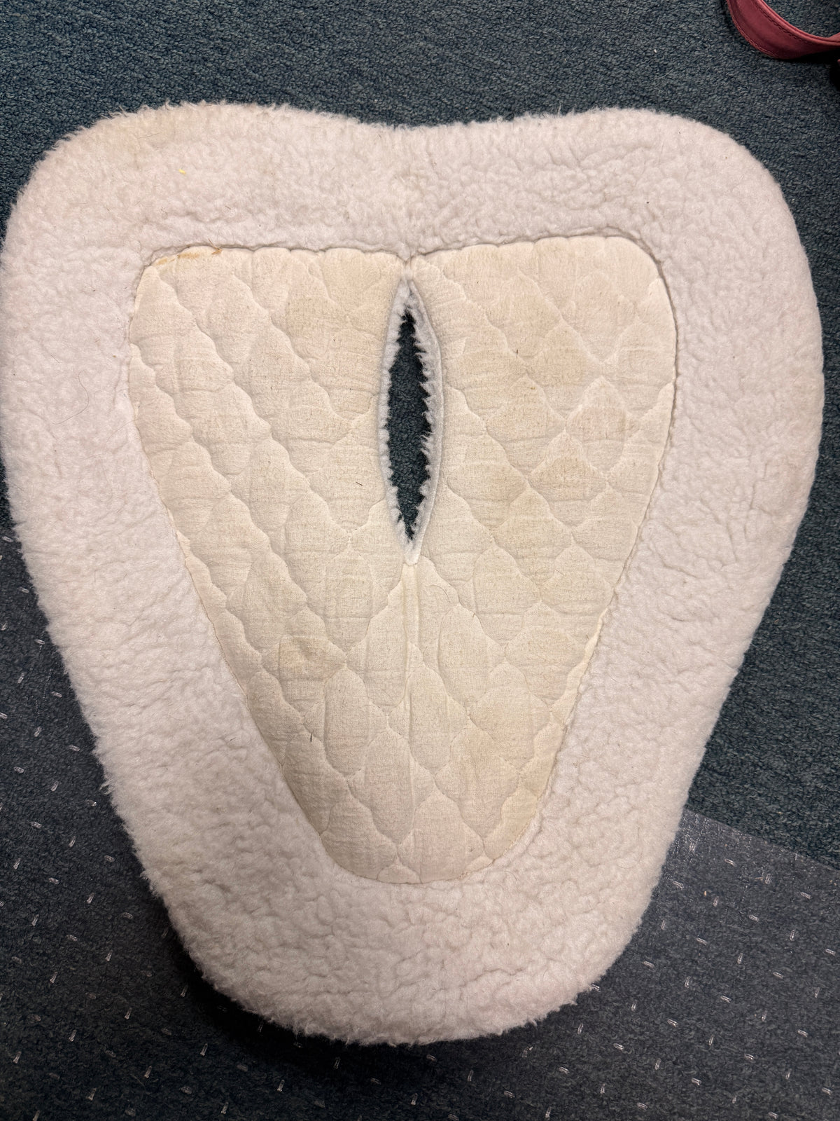 Wither relief half pad fleece