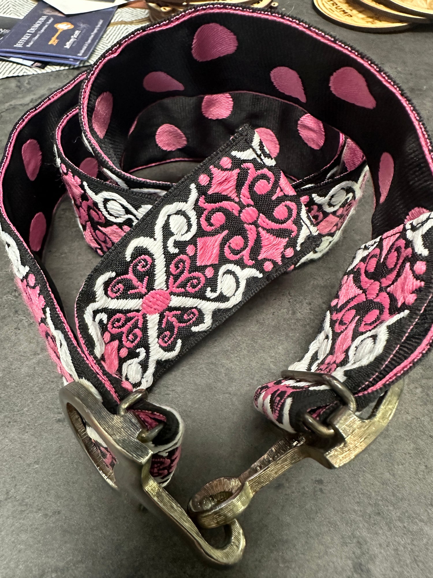 Women's Pink design belt