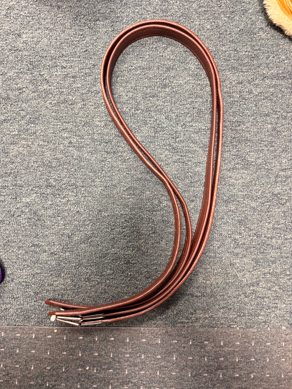 54" Bates Lined Leather stirrup leathers