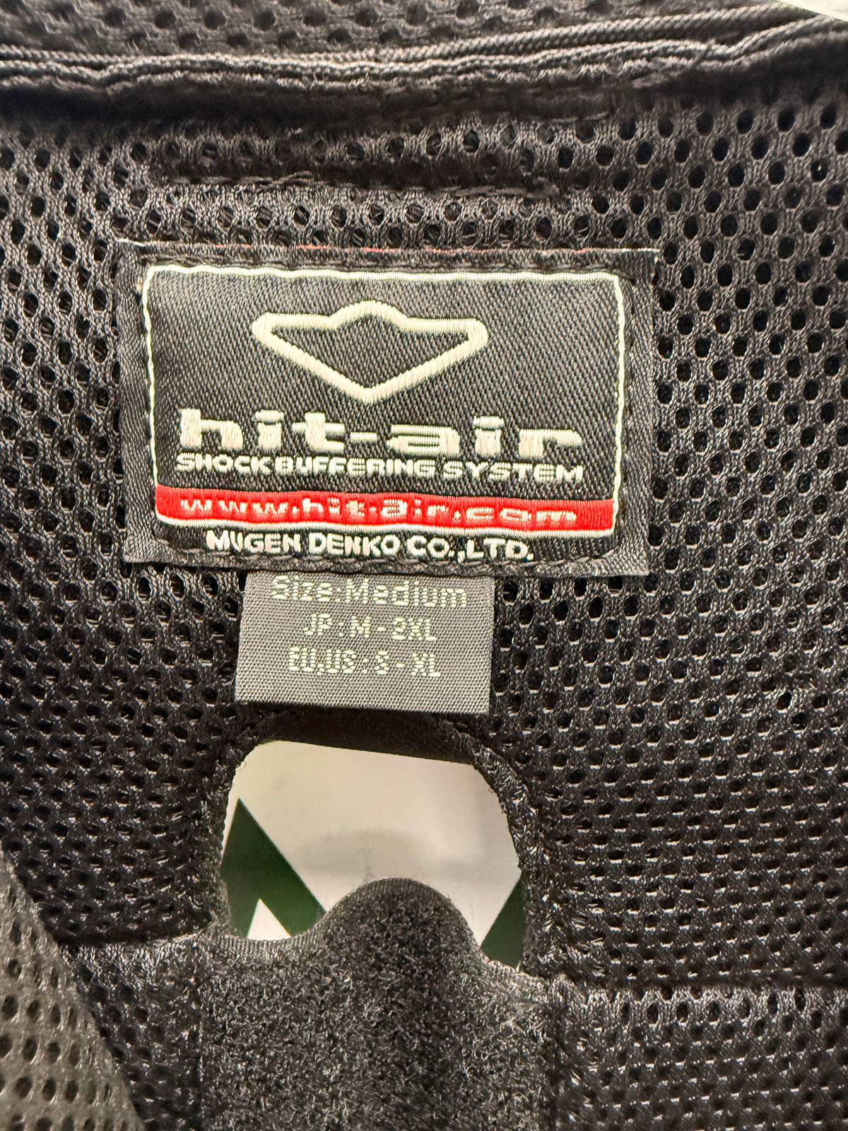 Hit Air Vest black Small - XL adjustable