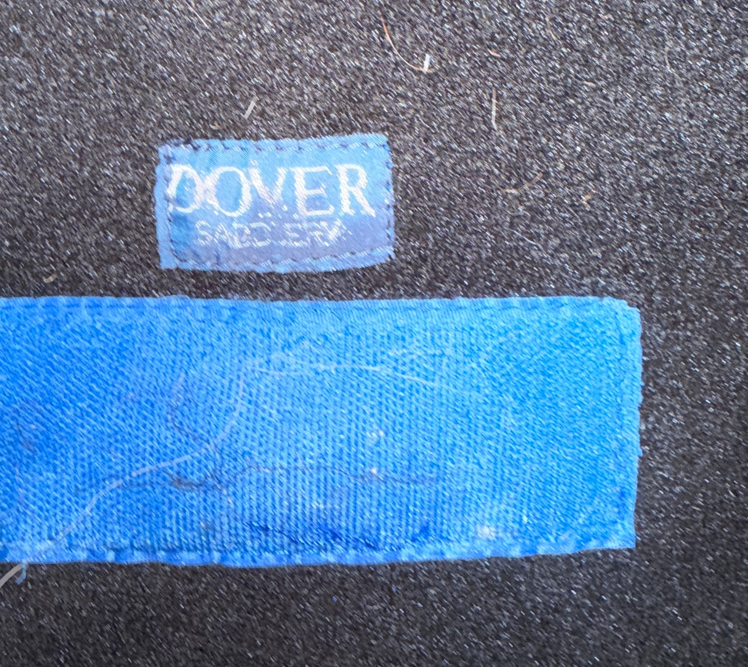 78" Dover Black Polar Fleece