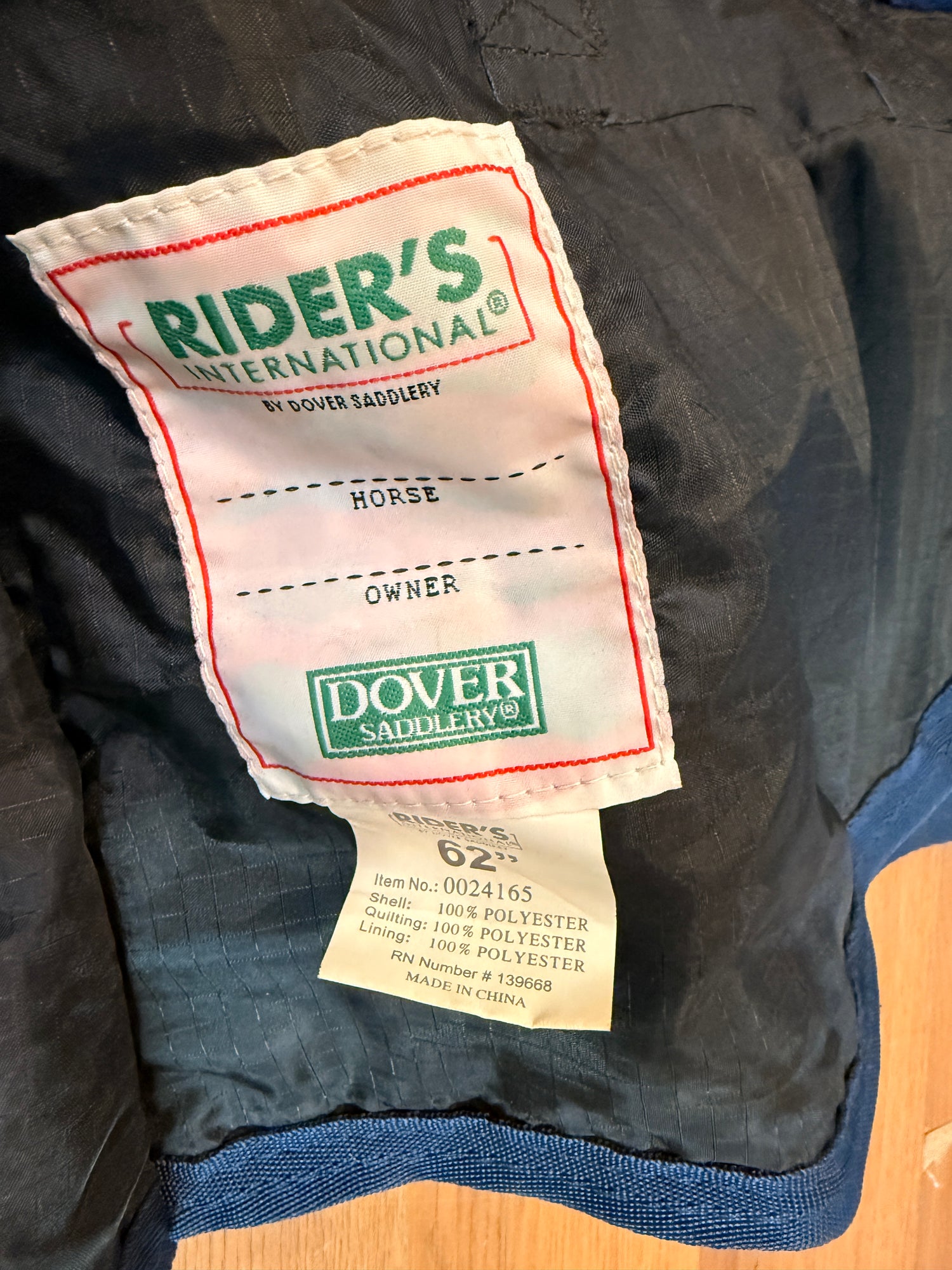 62" Dover Heavy Weight 300gram blanket