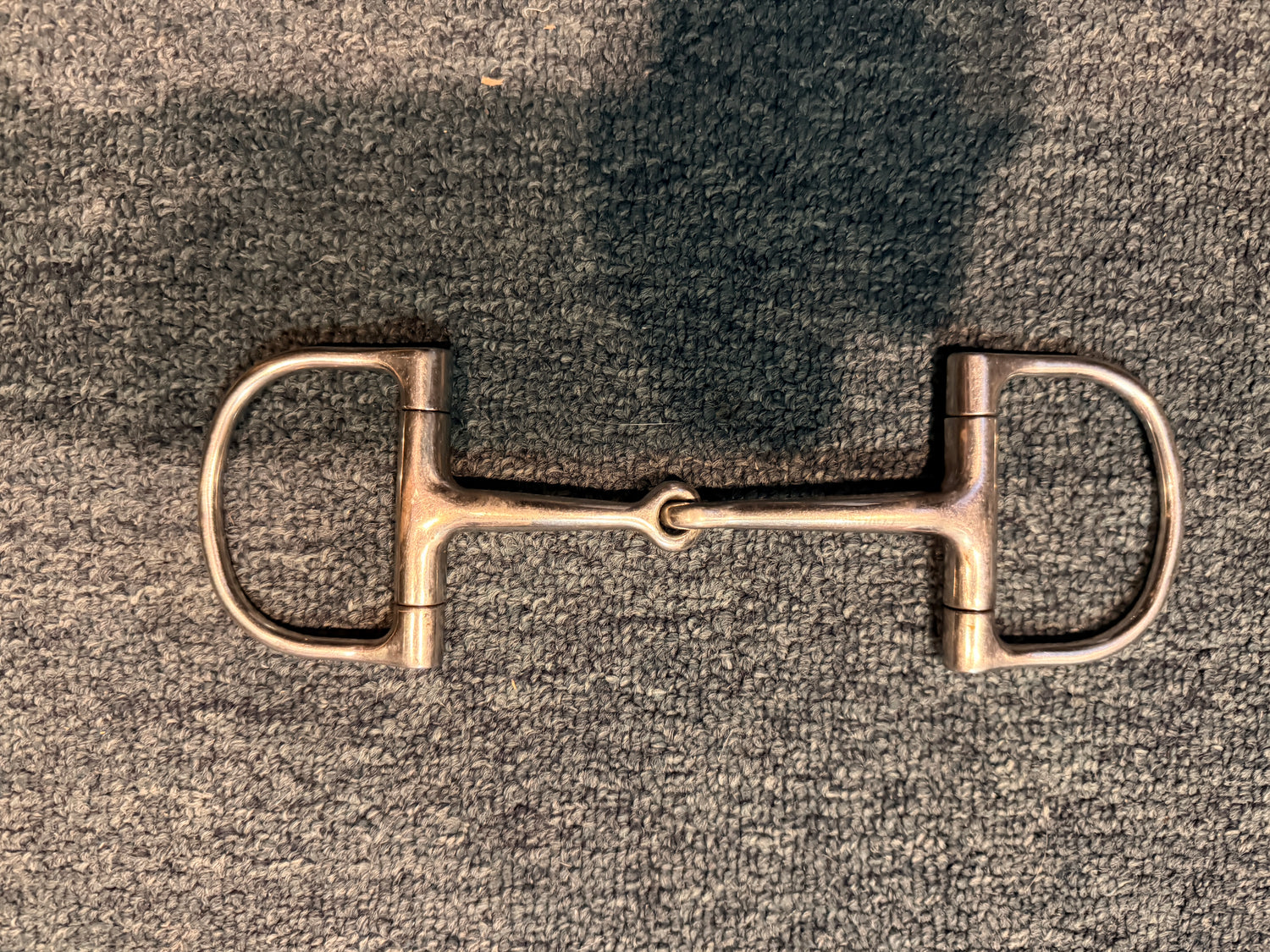 Bit - 5" D ring snaffle