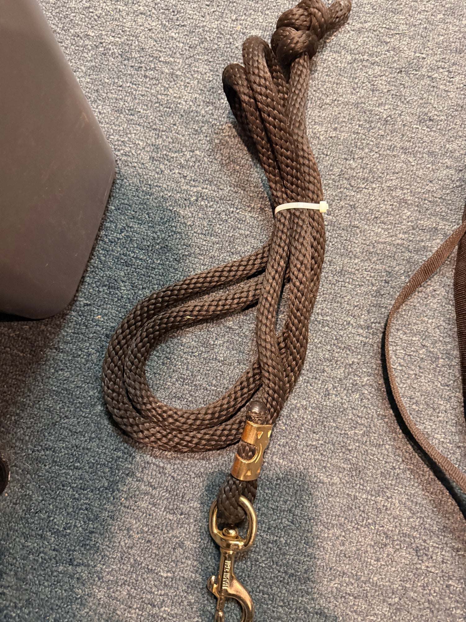 black lead rope