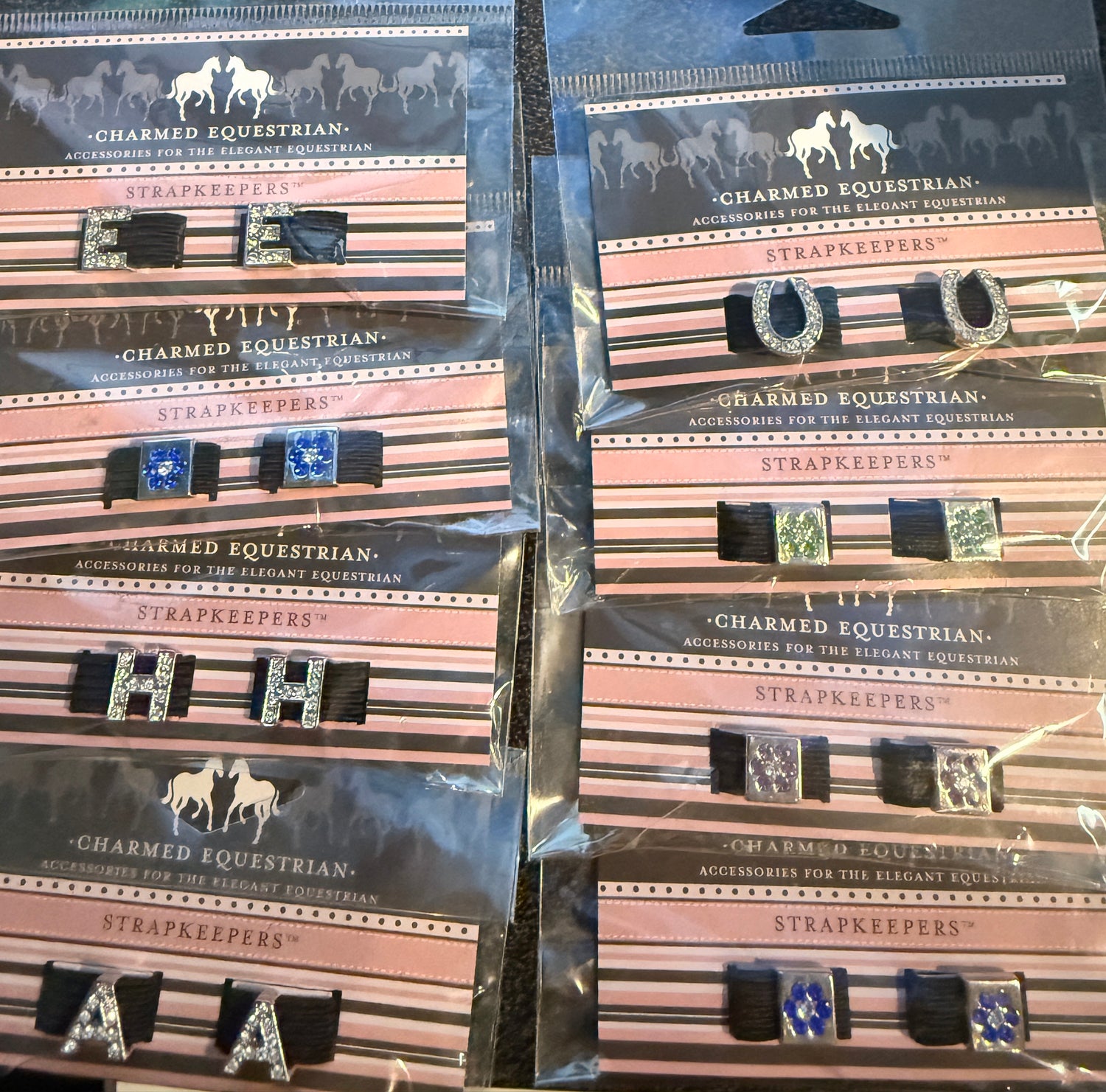 Assorted Strap Keepers by Charmed Equestrian