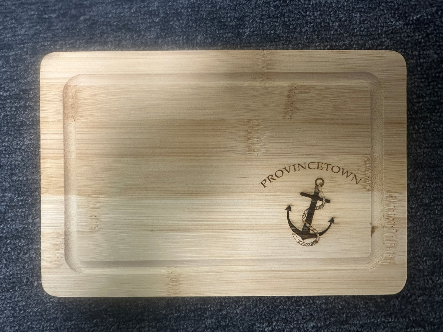 Small Bamboo Cheese boards 6" x 9" Provincetown Editions