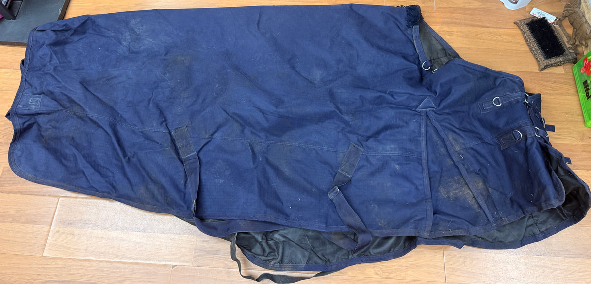 76 Navy 300 gram fill Horse Blanket turn out
