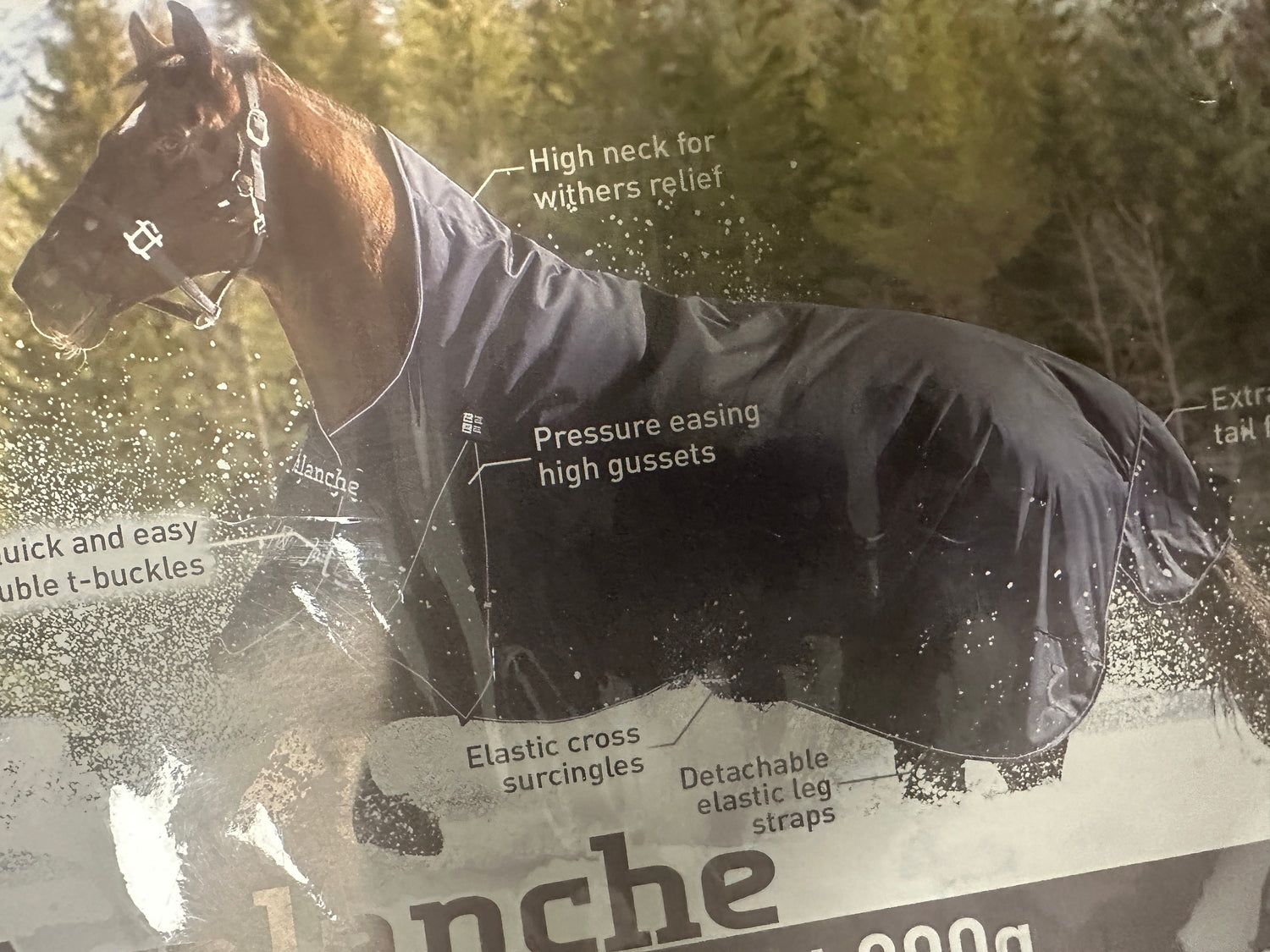 84 Horze Avalanche Heavy Weight Turnout 300 gram fill NEW