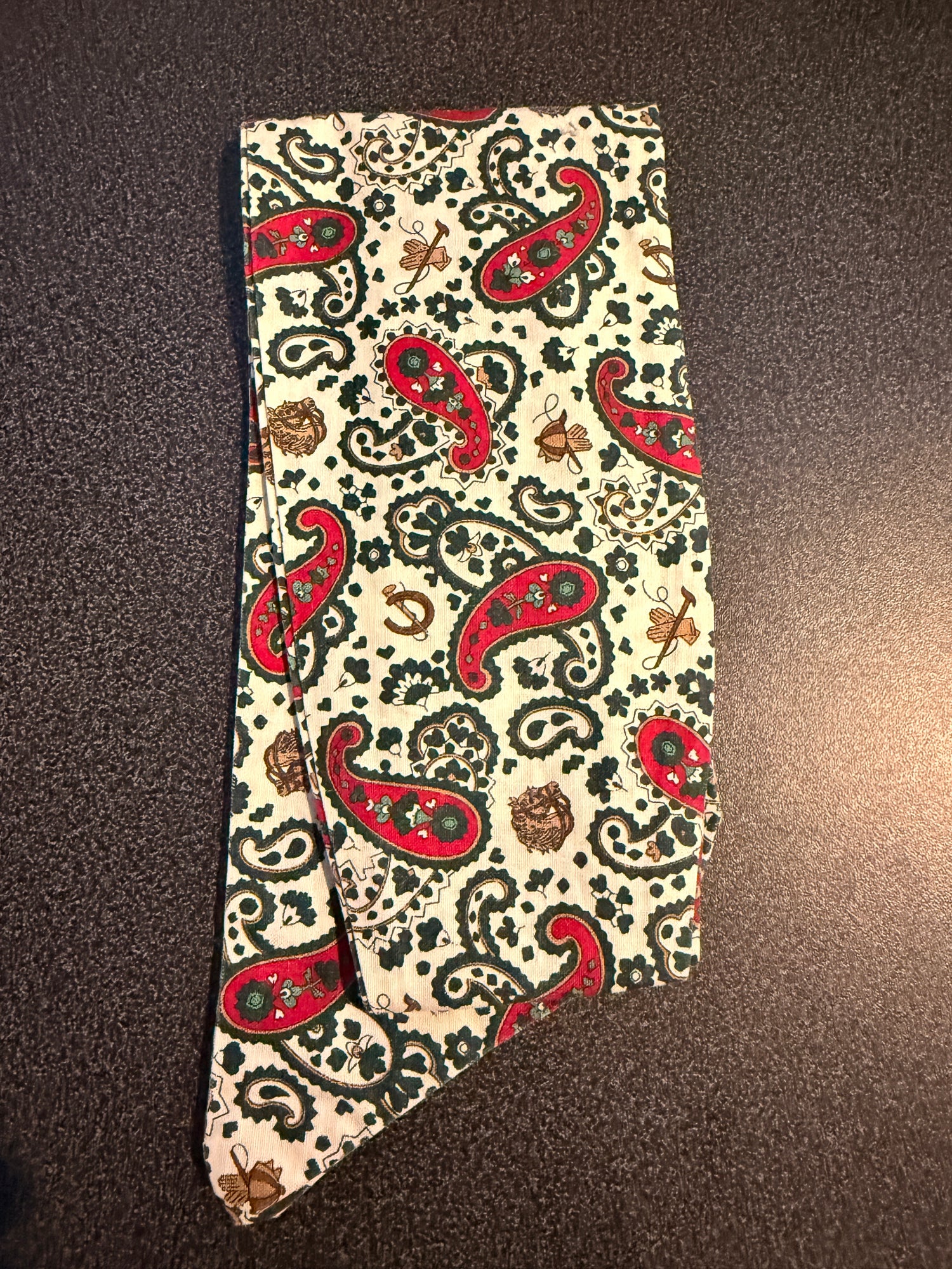 Print Women's stock ties for fox hunting