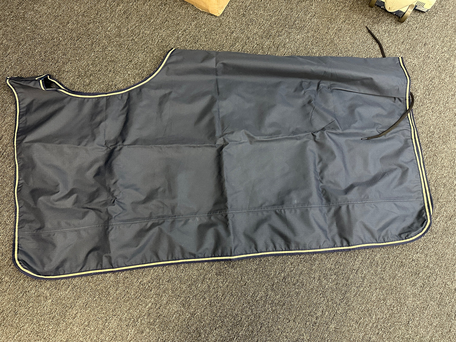 Rain Quarter Sheet Navy / cream XL