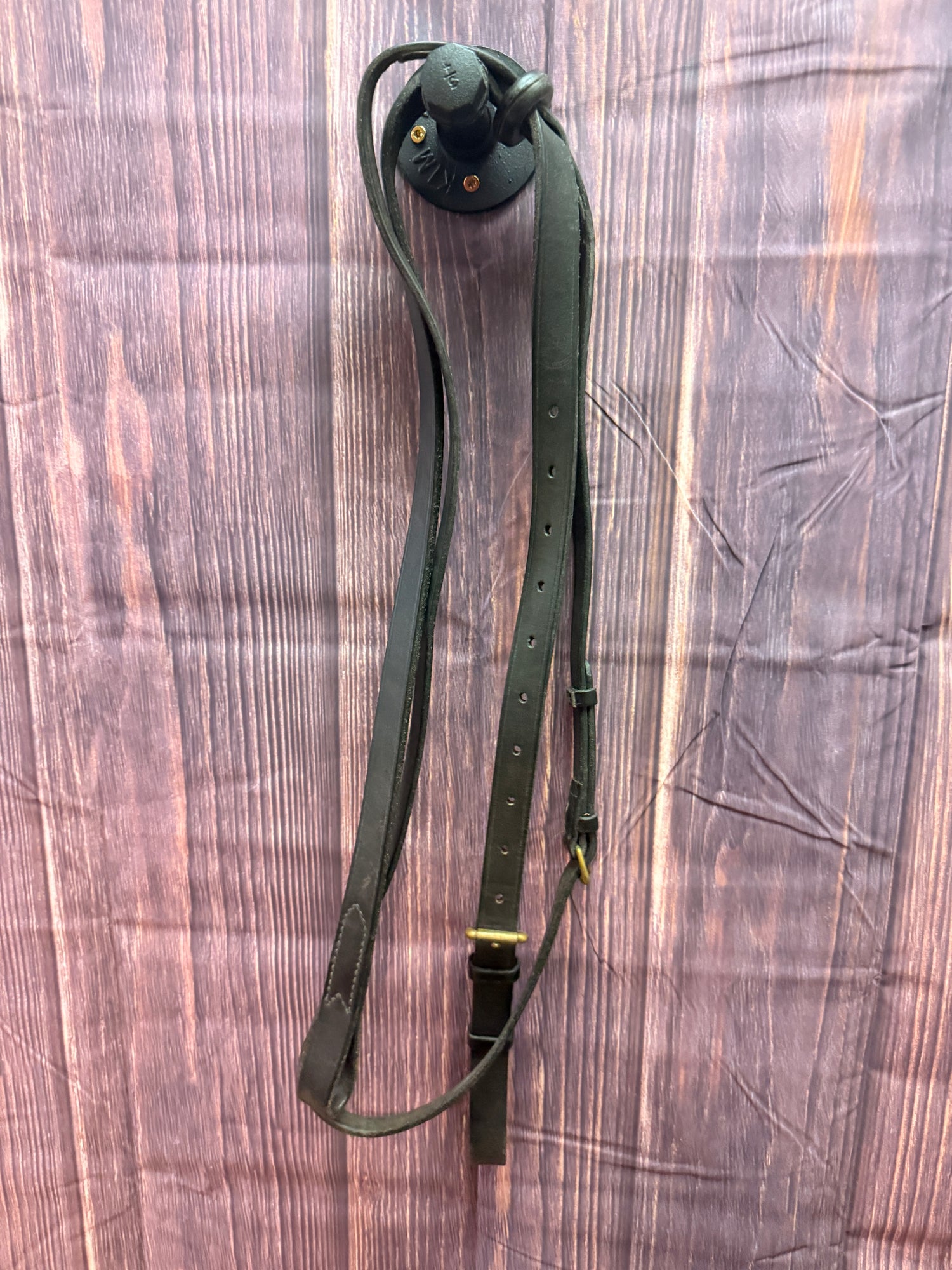 Standing Martingale black leather