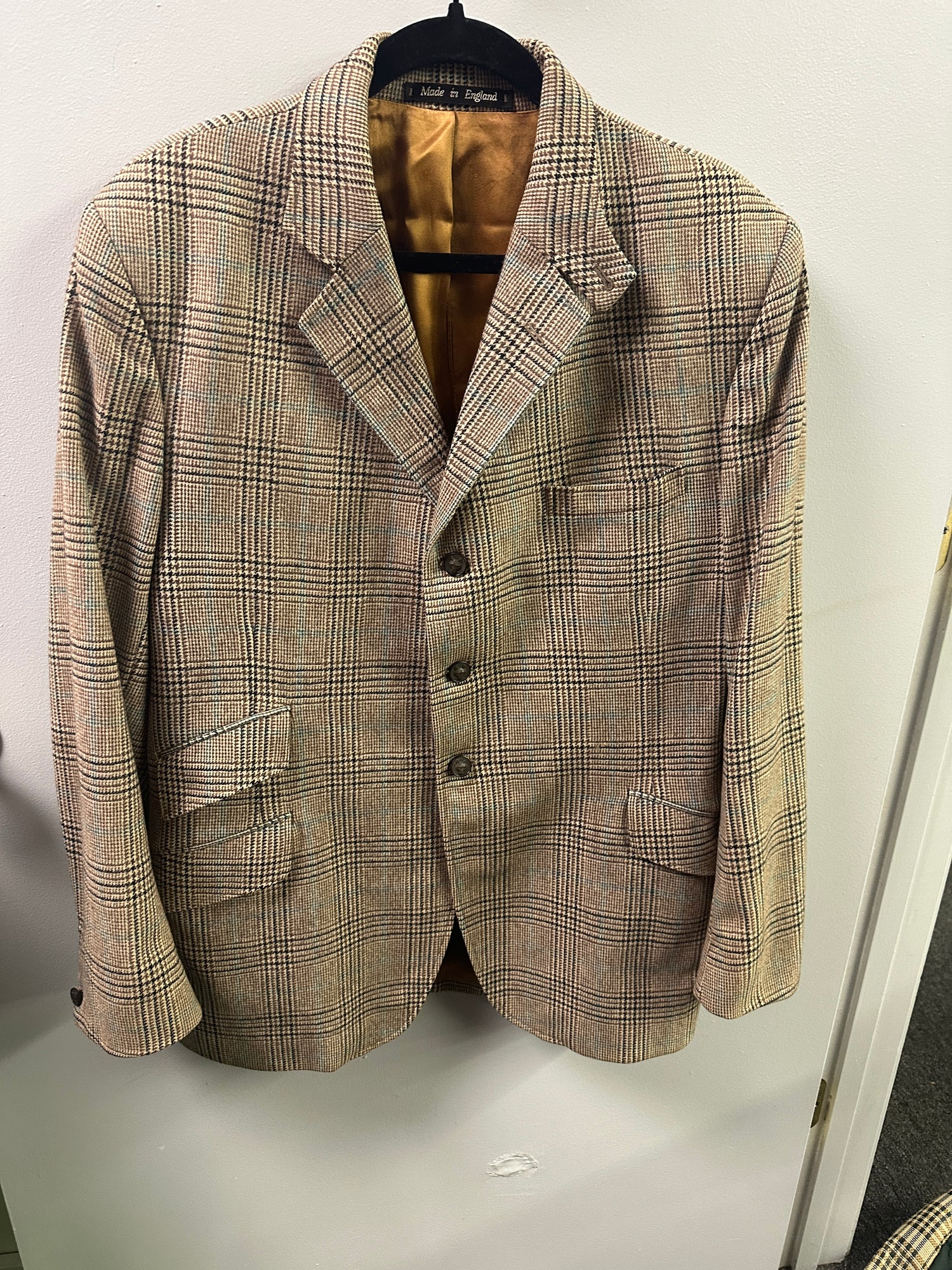 42 Men's Tweed Coat for Fox Hunting made in England