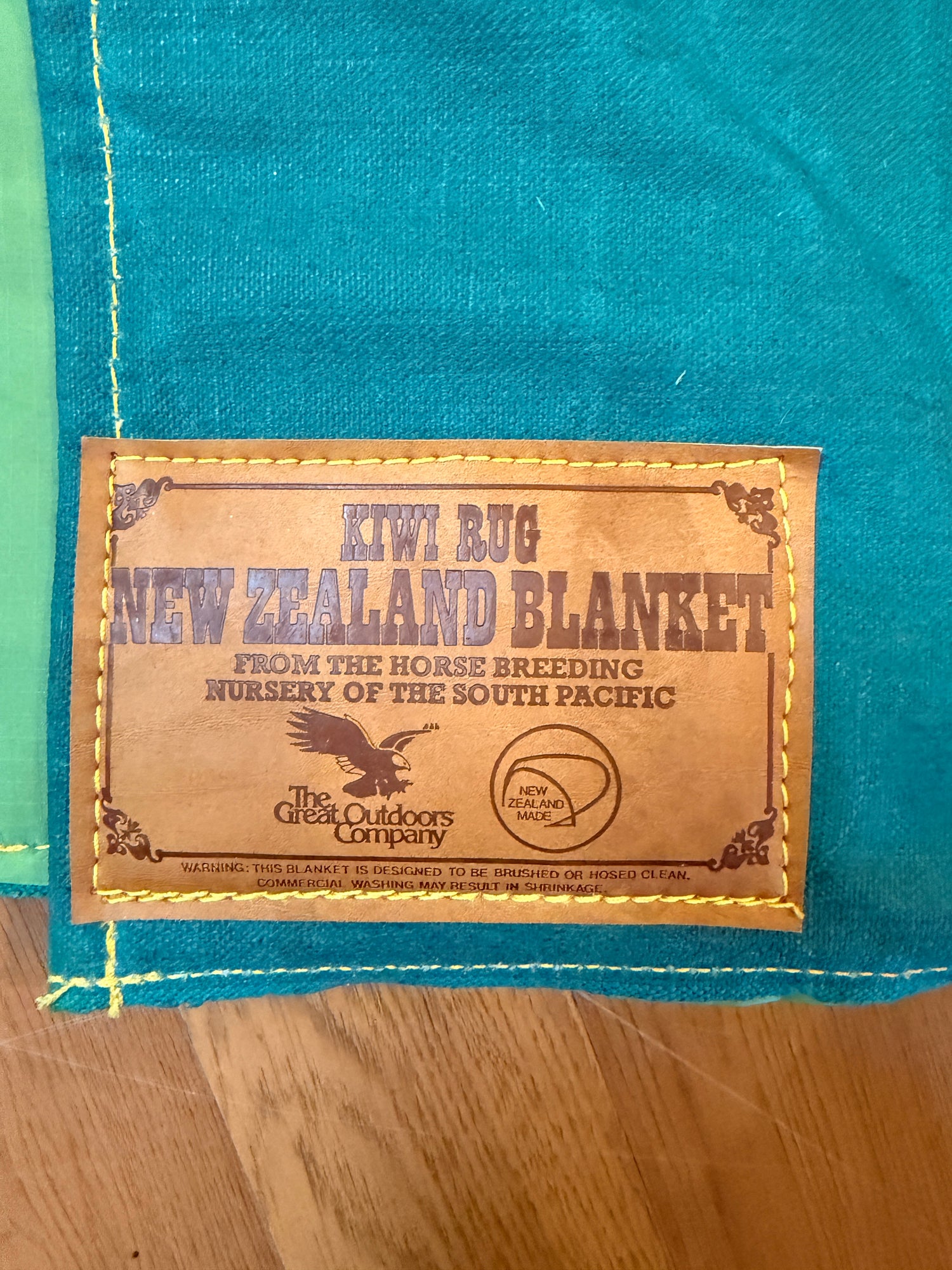 74 Canvas Felt lined Blanket by the GREAT OUTDOOR Blanket Co.