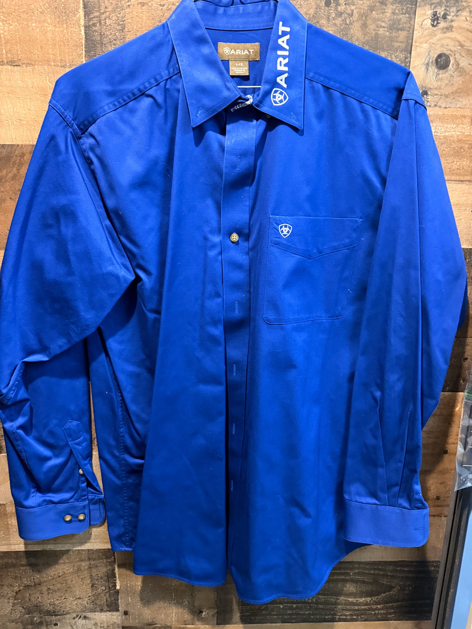 L Men's Ariat Western Shirts