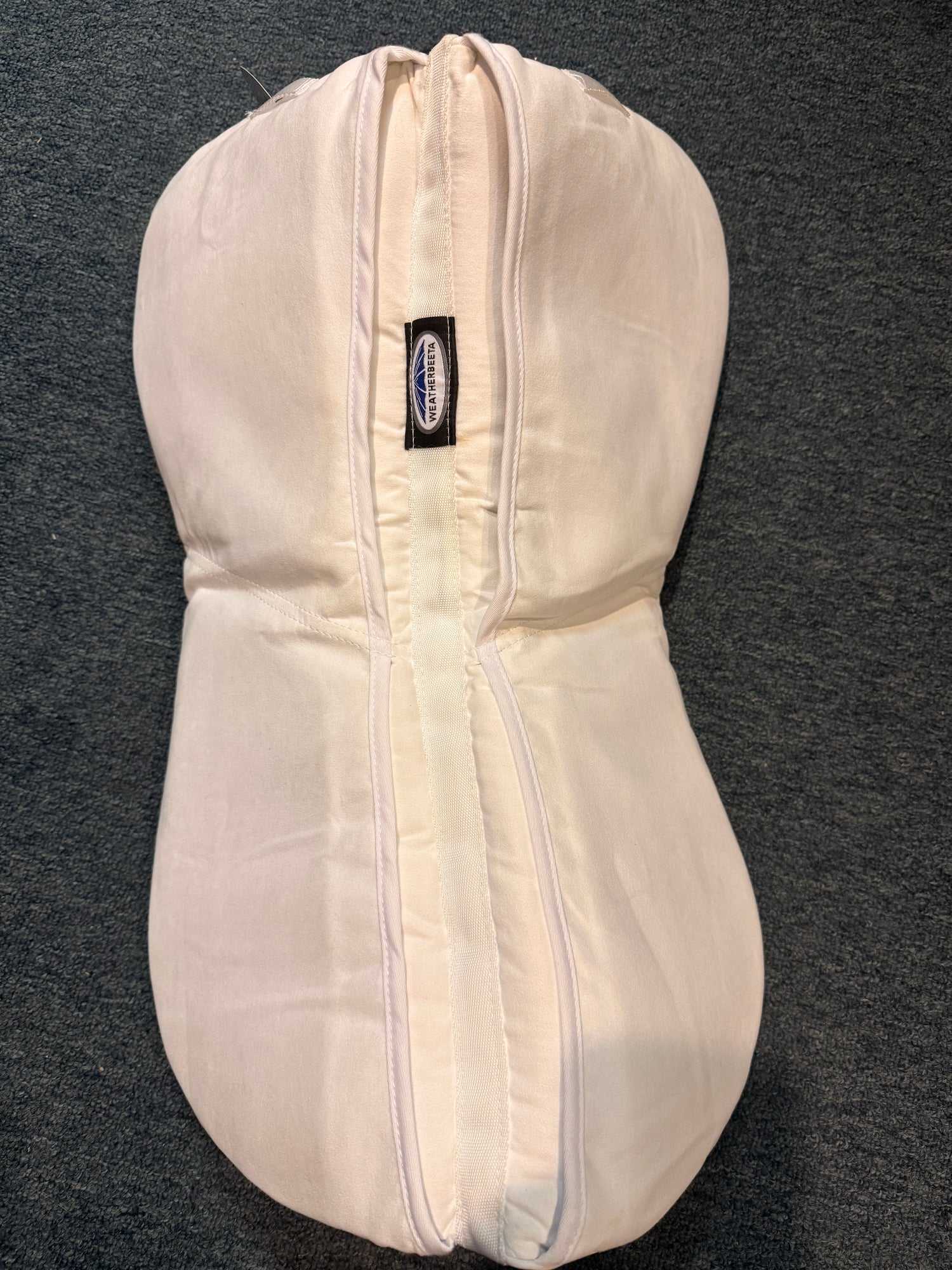 Weatherbetta Shimable Half Pad White / Black under with Shims