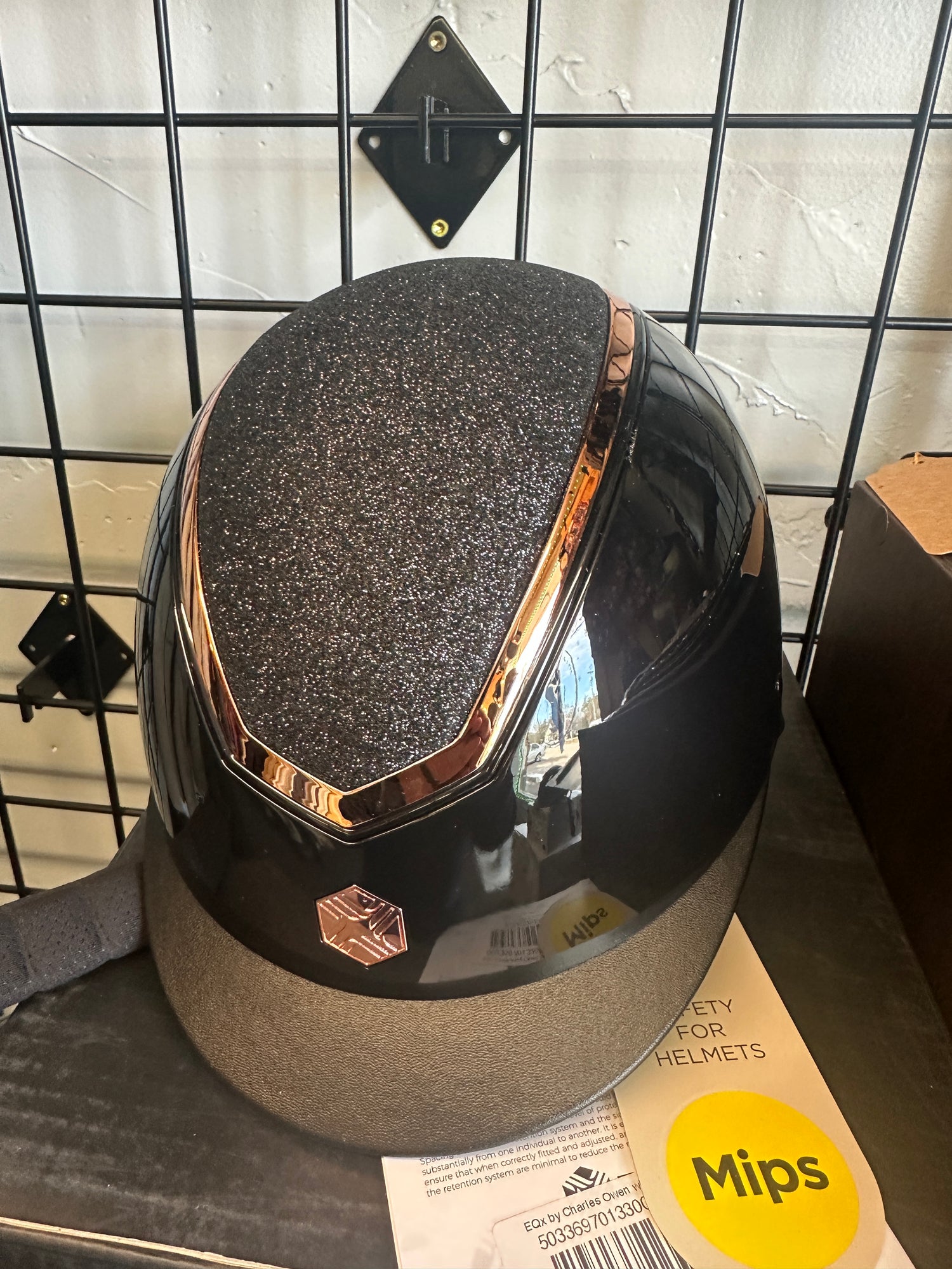 EQx by Charles Owen with MIPS helmet