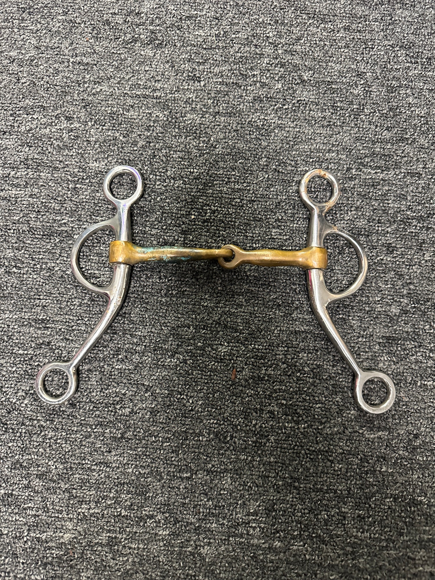 5" Western Copper Mouth Snaffle Bit