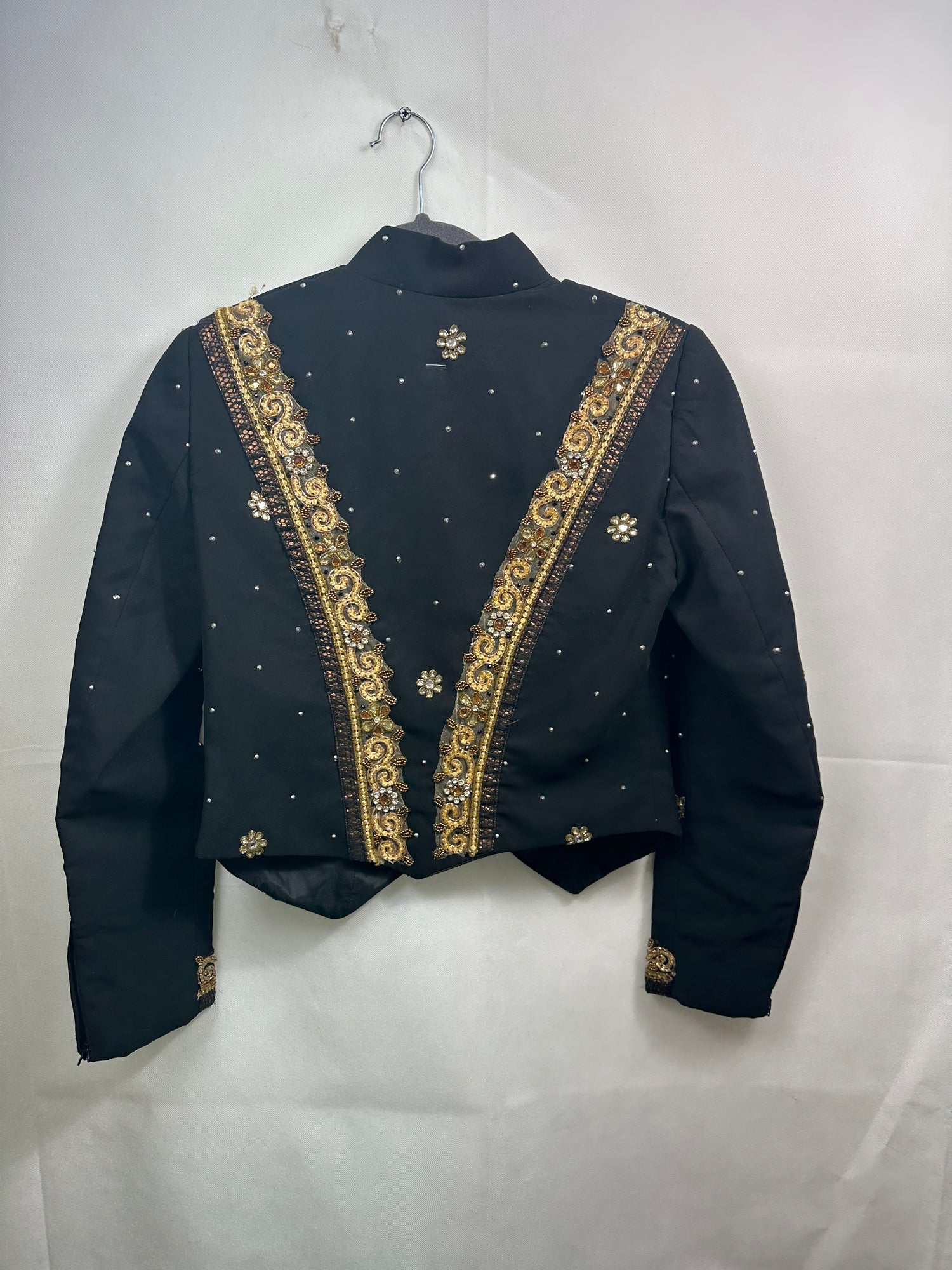 8 Women's Black Western Jacket w/ bling