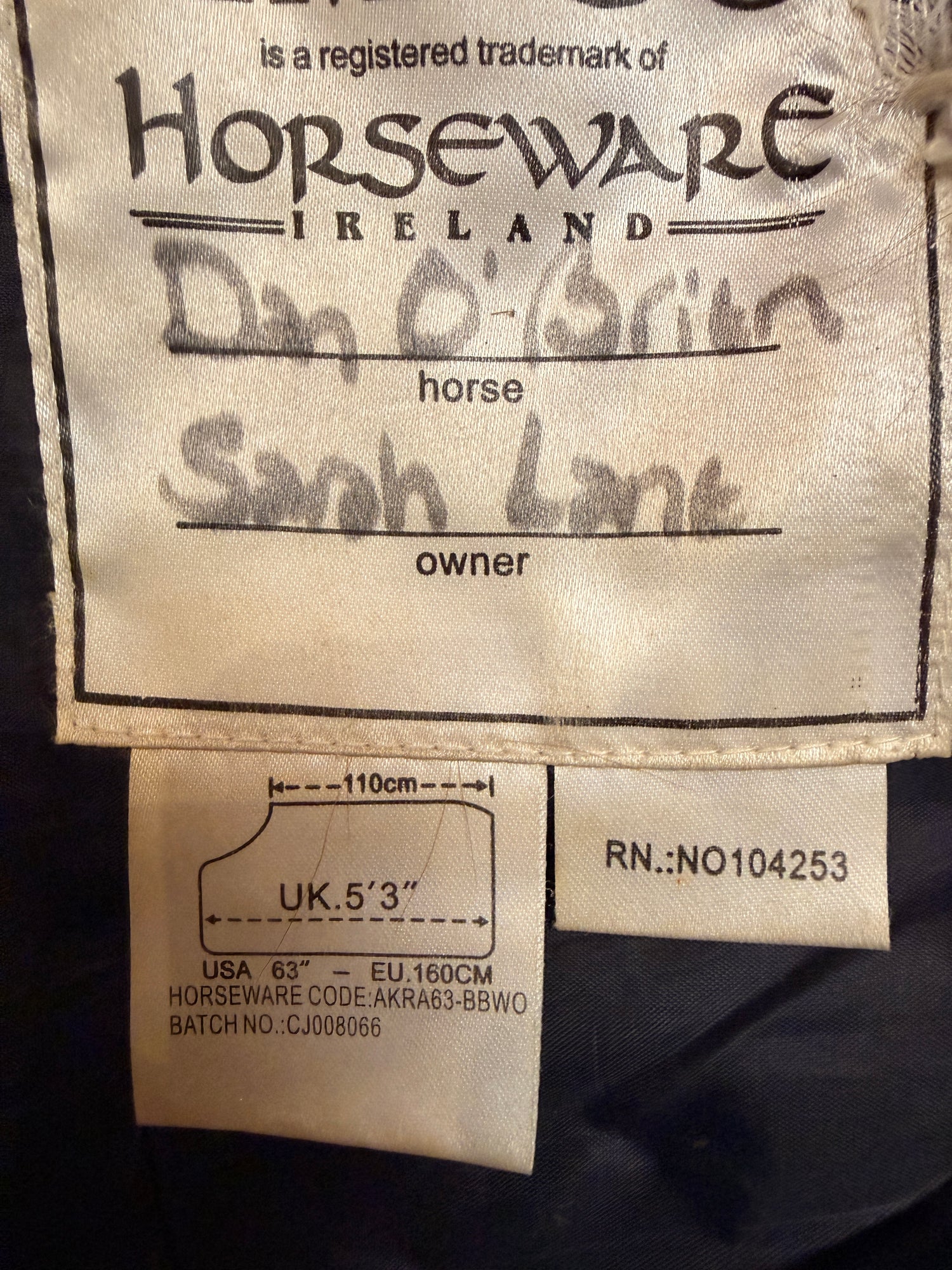 63" Horsewear Amigo Heavy Blanket