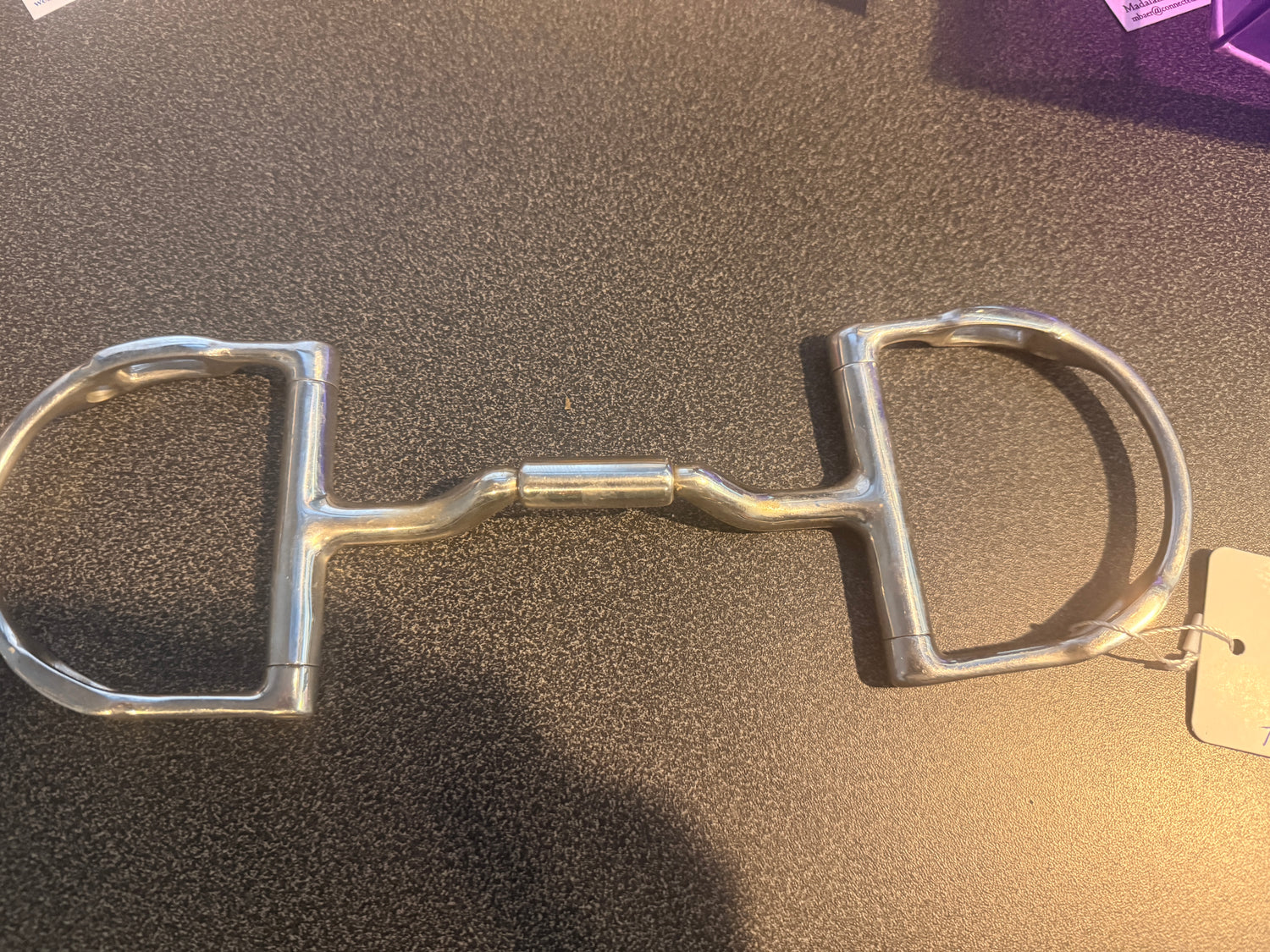 Mylar low port D Rings Bit