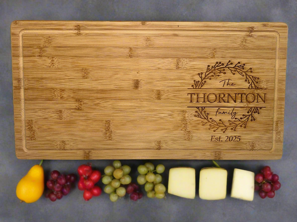 Custom Charcuterie Board 23.75" x 12"