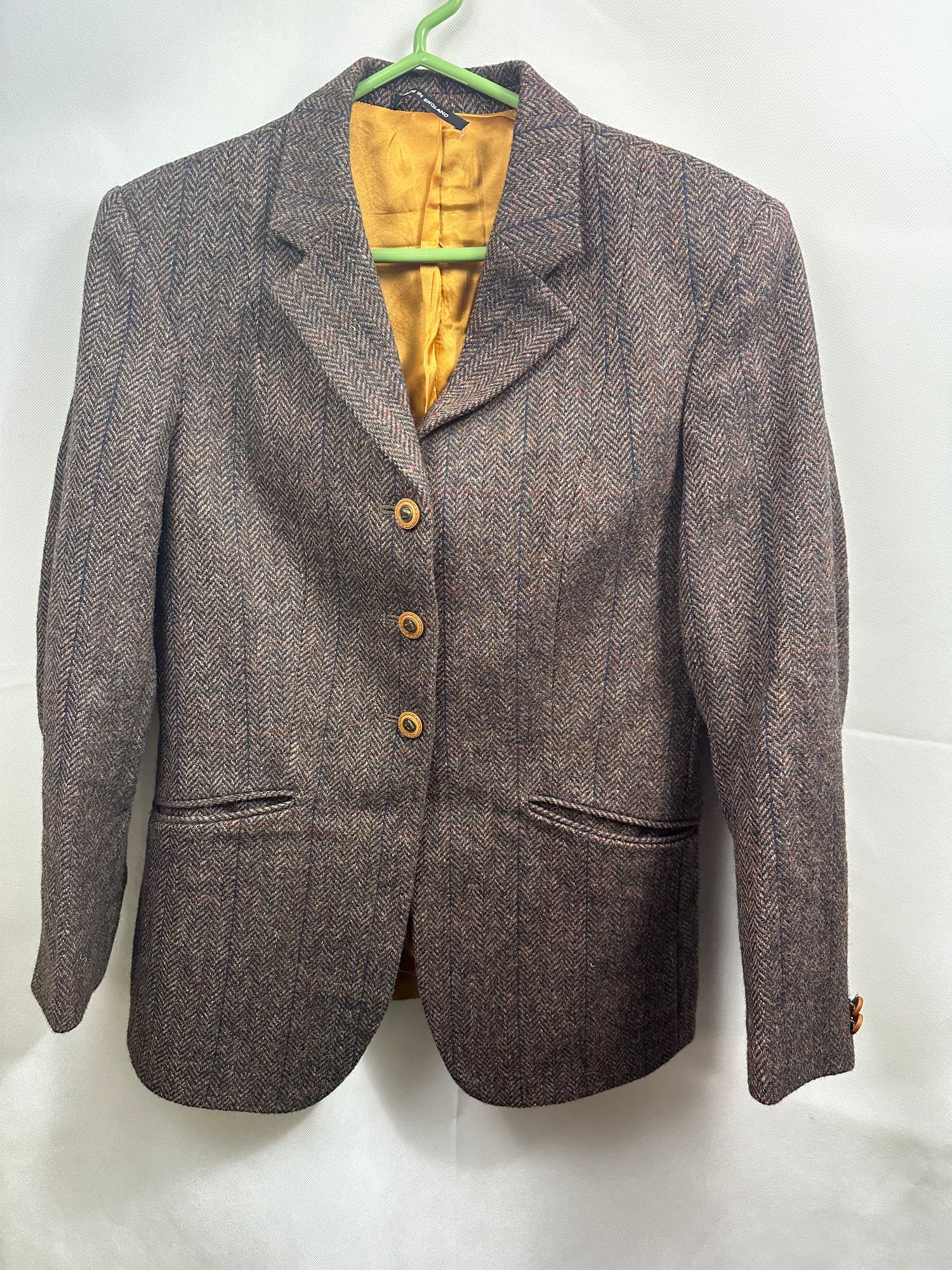 6 Women's Dominion Saddlery Wool Tweed Coat