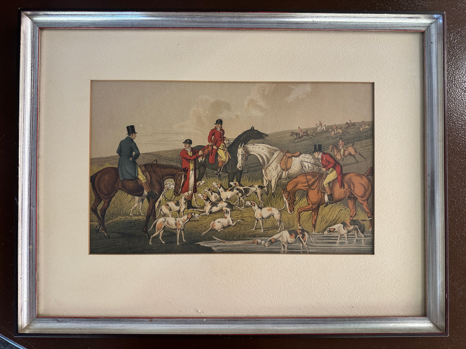 Hunt Print - Fox Hunting . the Death by Henry Alken