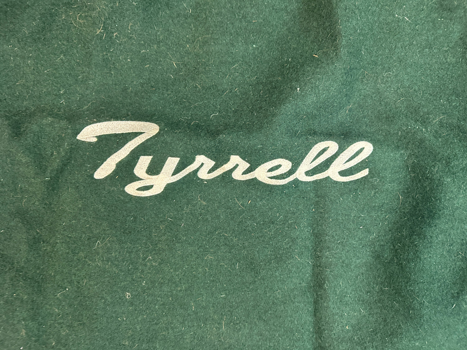 70/72 Wool Cooler embroidered Tyrell