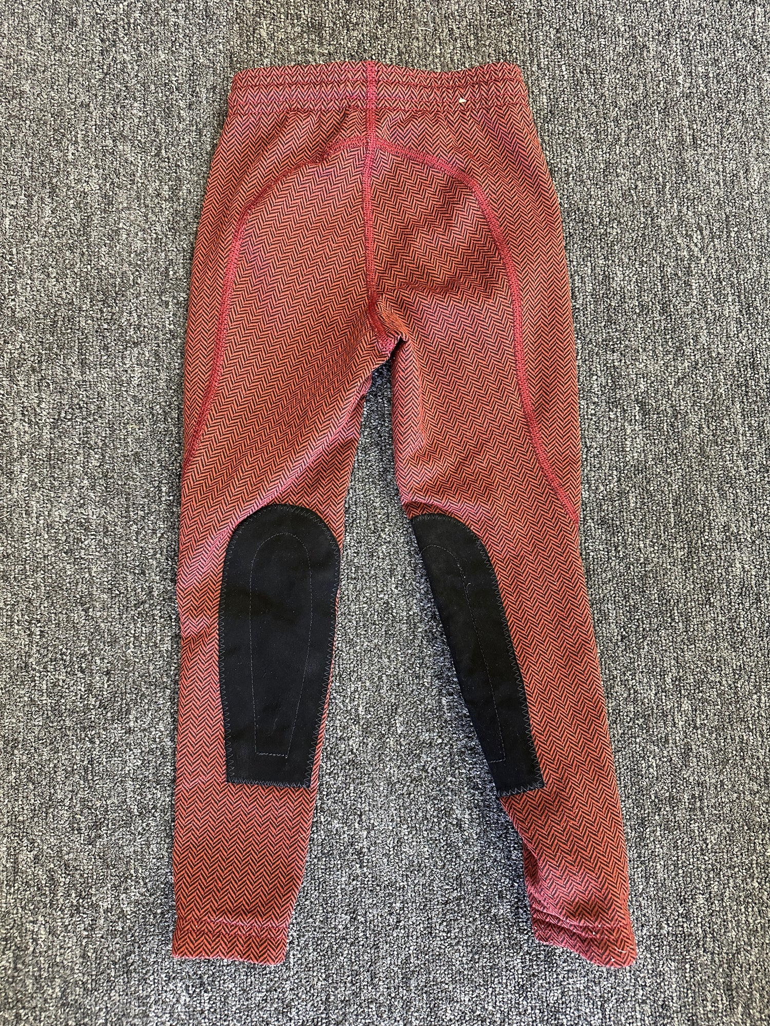 Children's Riding Breeches (Pants) Kerrit's Red and Black Size x-small