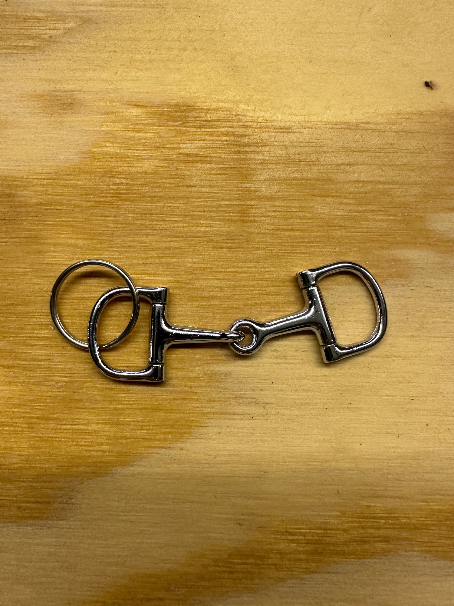 Keychain - Horse Bit - Silver