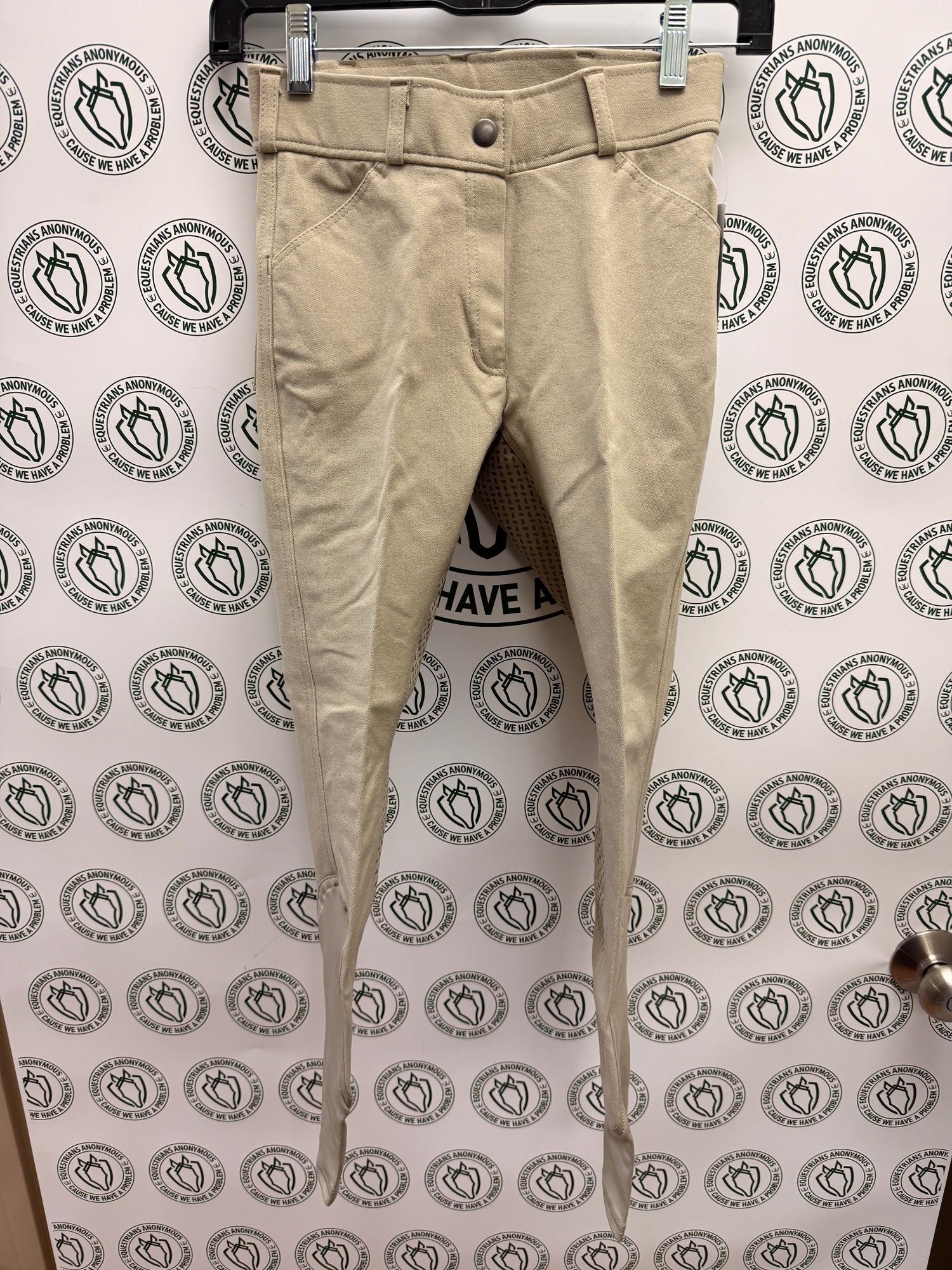 14 youth Royal Highness Full Seat Breeches Lt. Tan