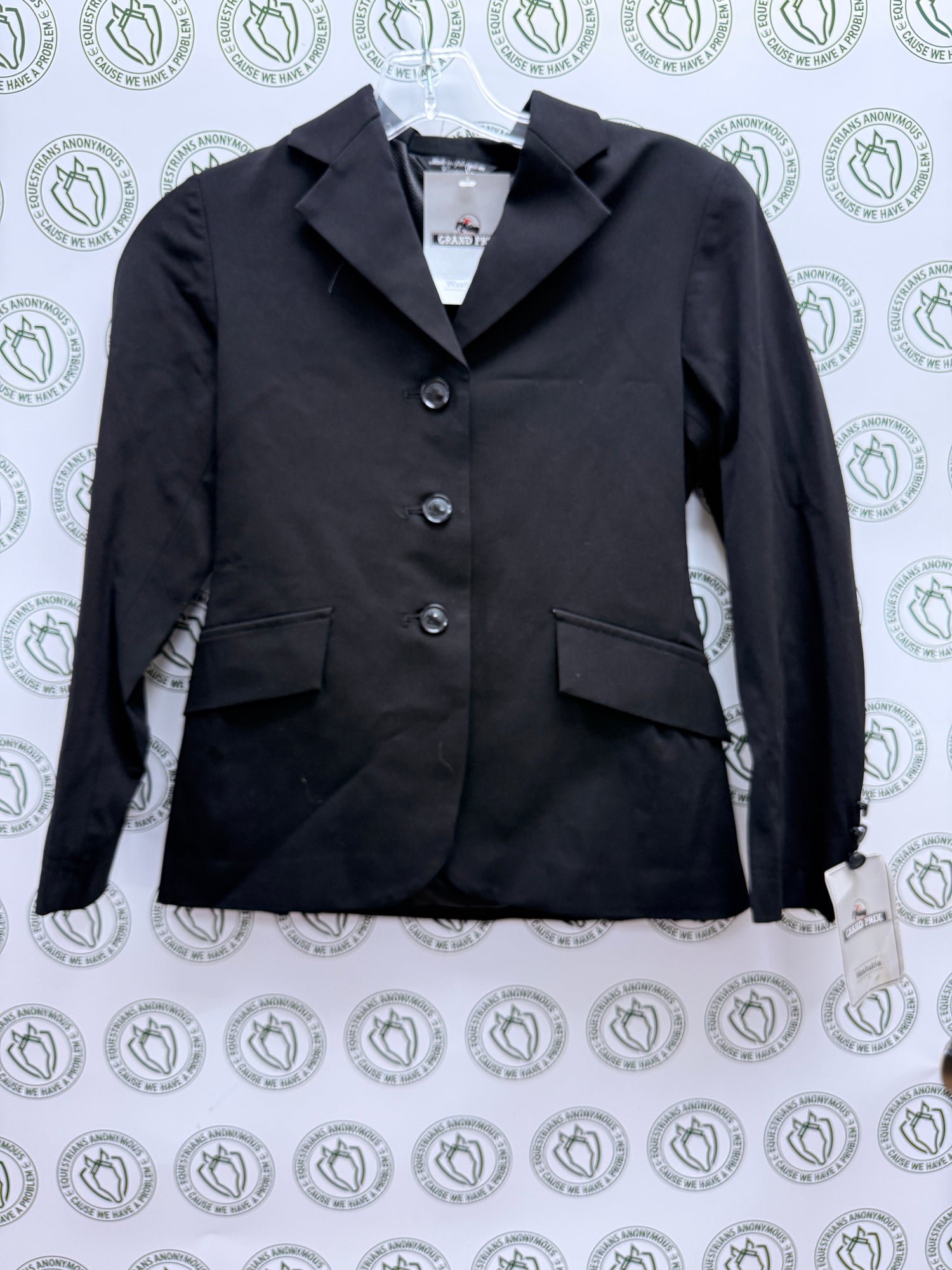 12R Youth Show Coat by Grand Prix Black