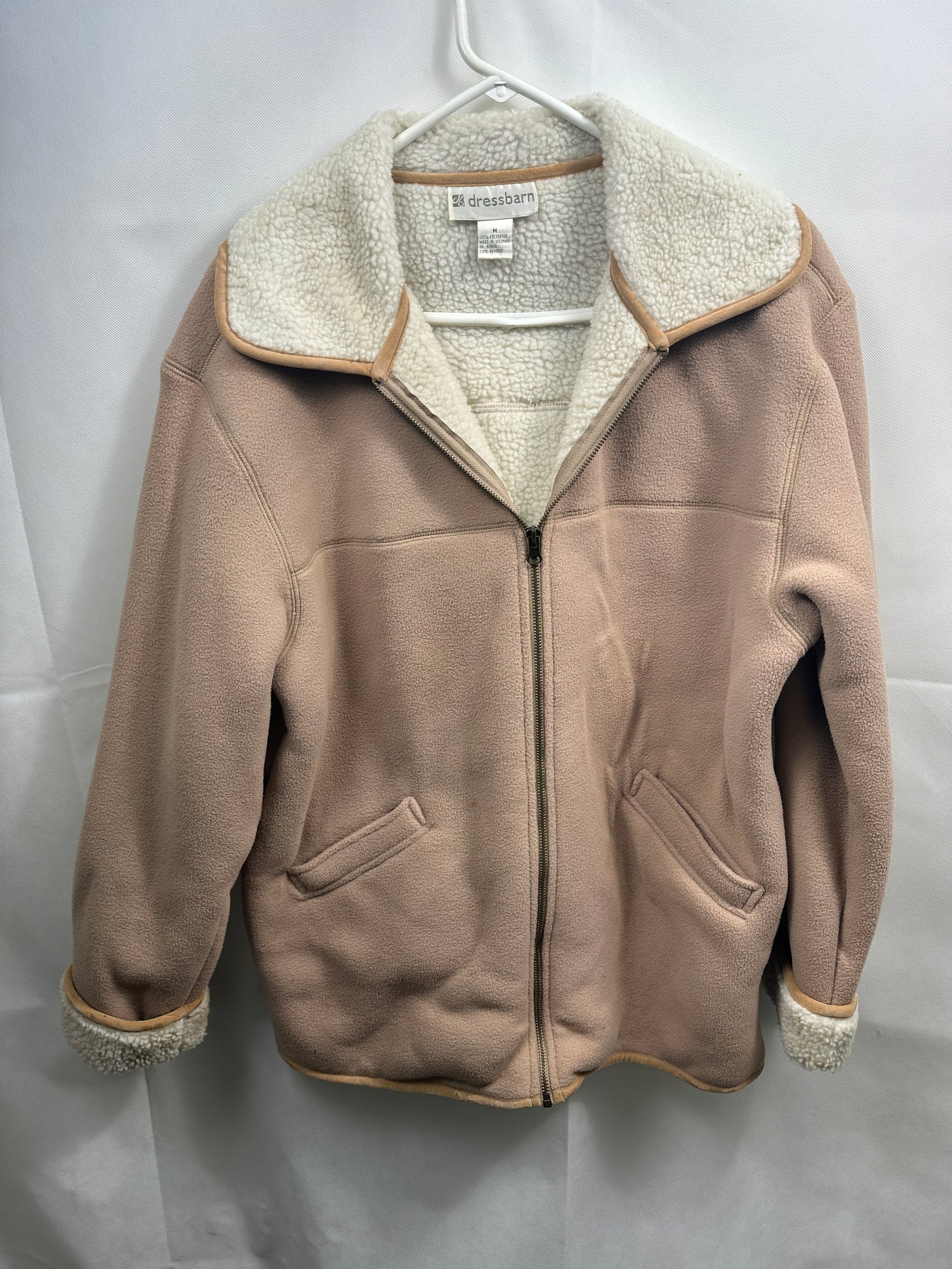M Women's Beige Winter Coat