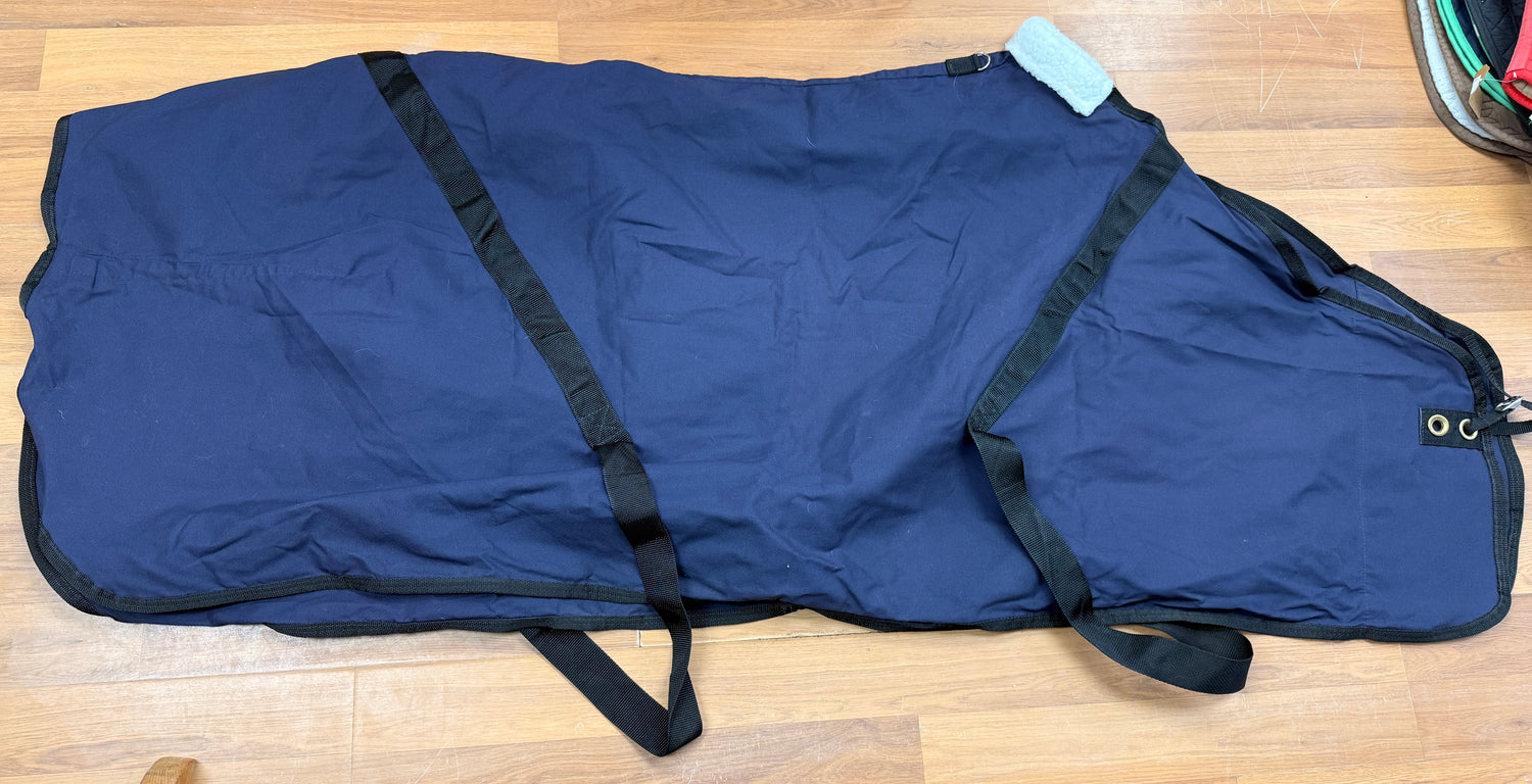 76 Canvas Stable Sheet Navy